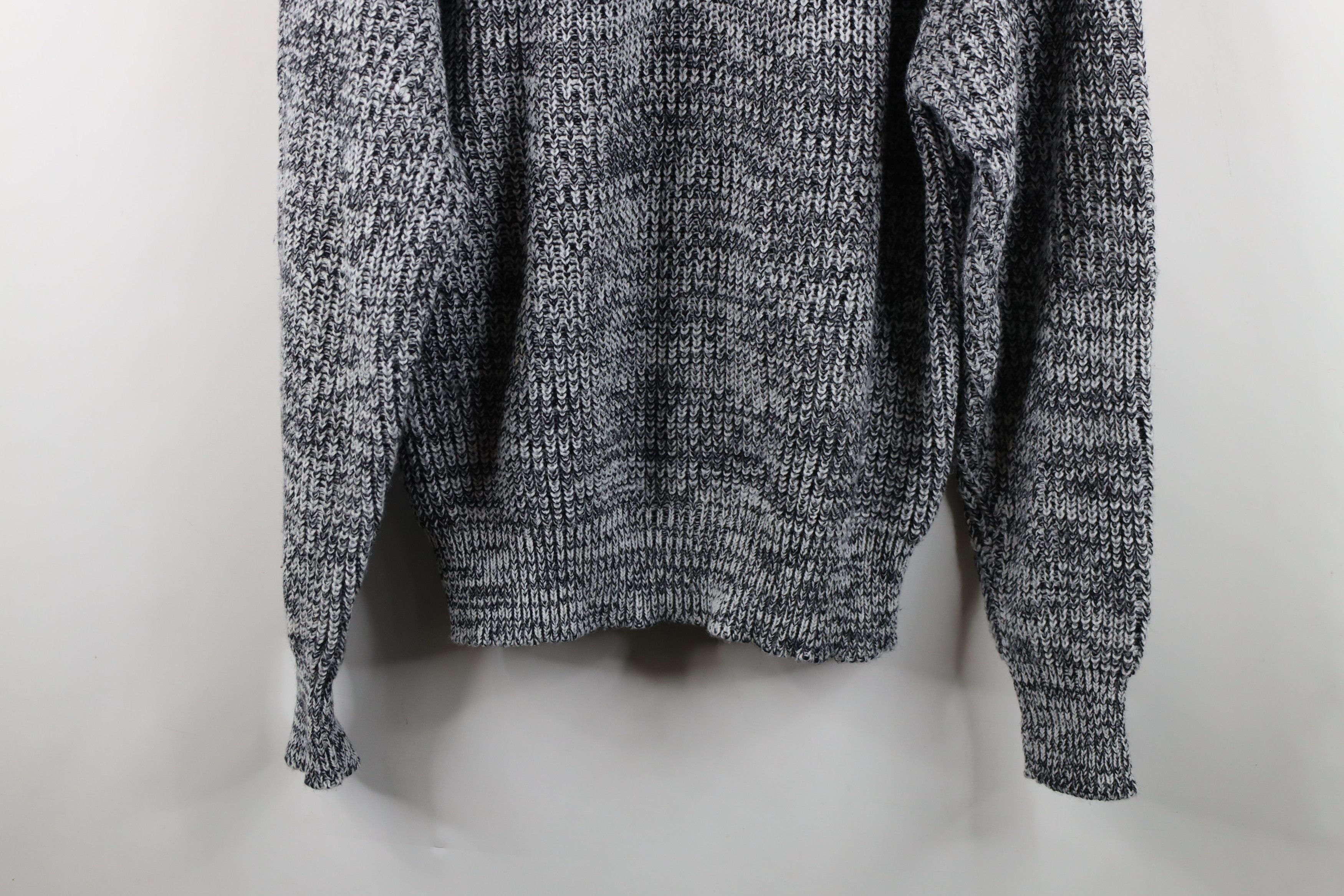 Vintage Vintage 90s Streetwear Chunky Ribbed Knit Crewneck Sweater Size US XL / EU 56 / 4 - 9 Thumbnail