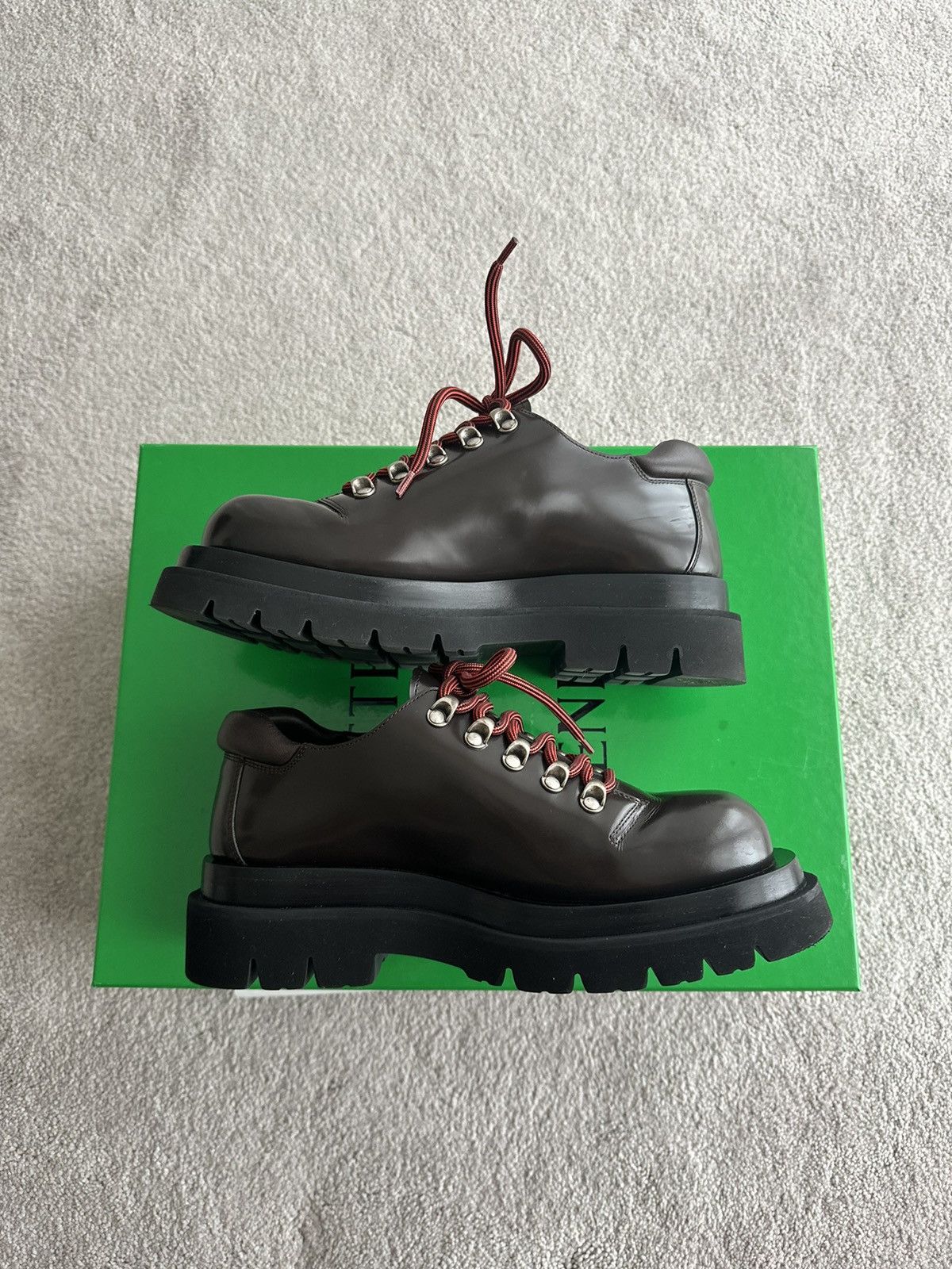 Bottega Veneta Bottega Veneta Lace-up Hikings Boot Low Size US 8 / EU 41 - 9 Thumbnail