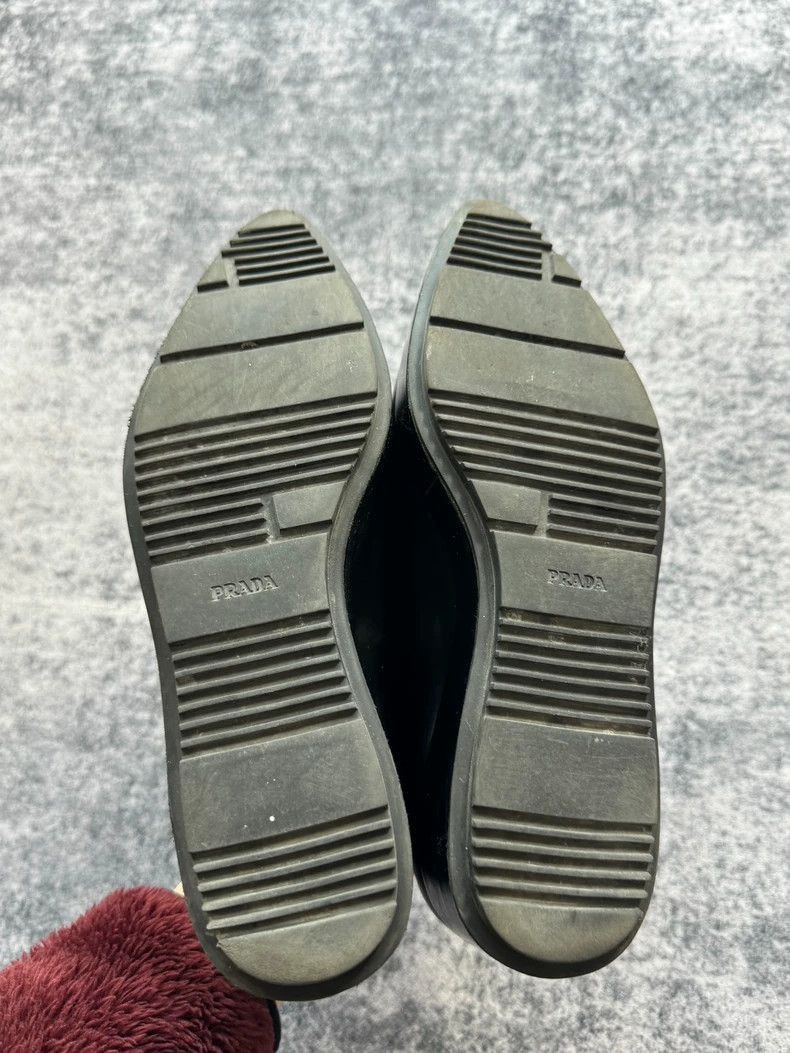 Prada Prada Black and White Pointed Loafers -2505 Size US 5.5 / EU 38 - 6 Thumbnail