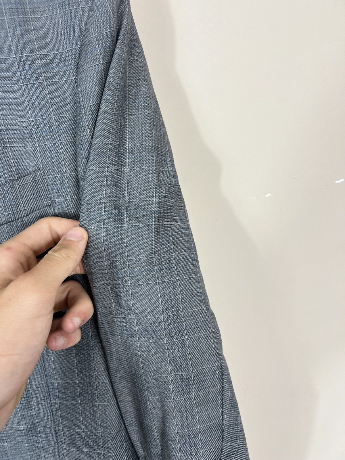 Designer Vintage Hackett Mayfair Loro Piana Ing Italy Wool Blazer Size 38R - 9 Thumbnail