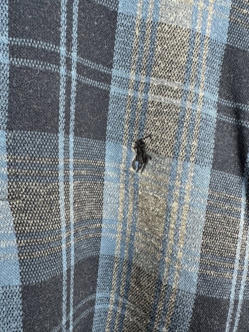 Polo Ralph Lauren Polo Ralph Lauren Vintage Tartan Plaid Hong Kong Polo Jumper Size US L / EU 52-54 / 3 - 9 Thumbnail