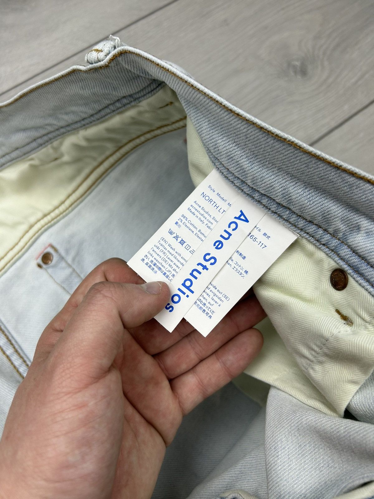 Acne Studios Acne Studios Bla Konst North Lt Blue Jeans size 34/34 Size US 34 / EU 50 - 10 Thumbnail