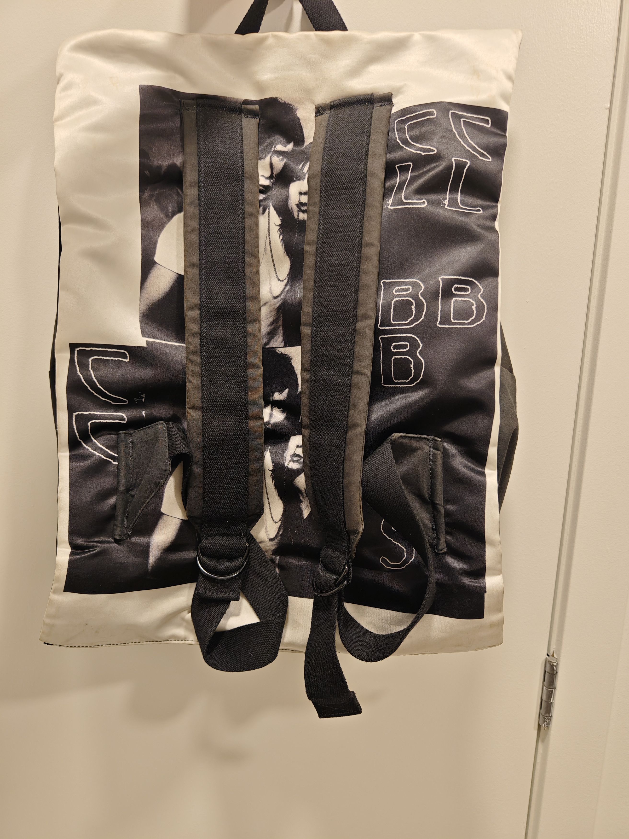 Eastpak × Raf Simons Raf Simons Eastpak Black Satin Poster