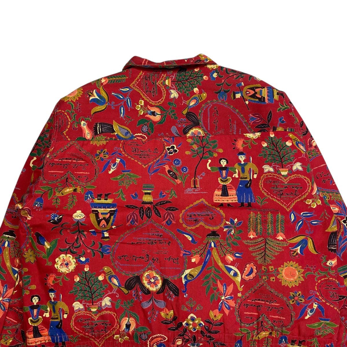 Japanese Brand Vtg Pioneer Trading Co. Allover Print Work Jacket Boxy fit Size US M / EU 48-50 / 2 - 7 Thumbnail