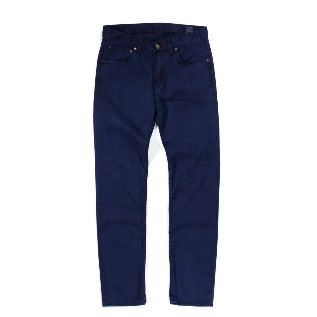 Blue Blue Japan blue blue japan indigo dyed stretch twill pants Size US 31 - 1 Thumbnail