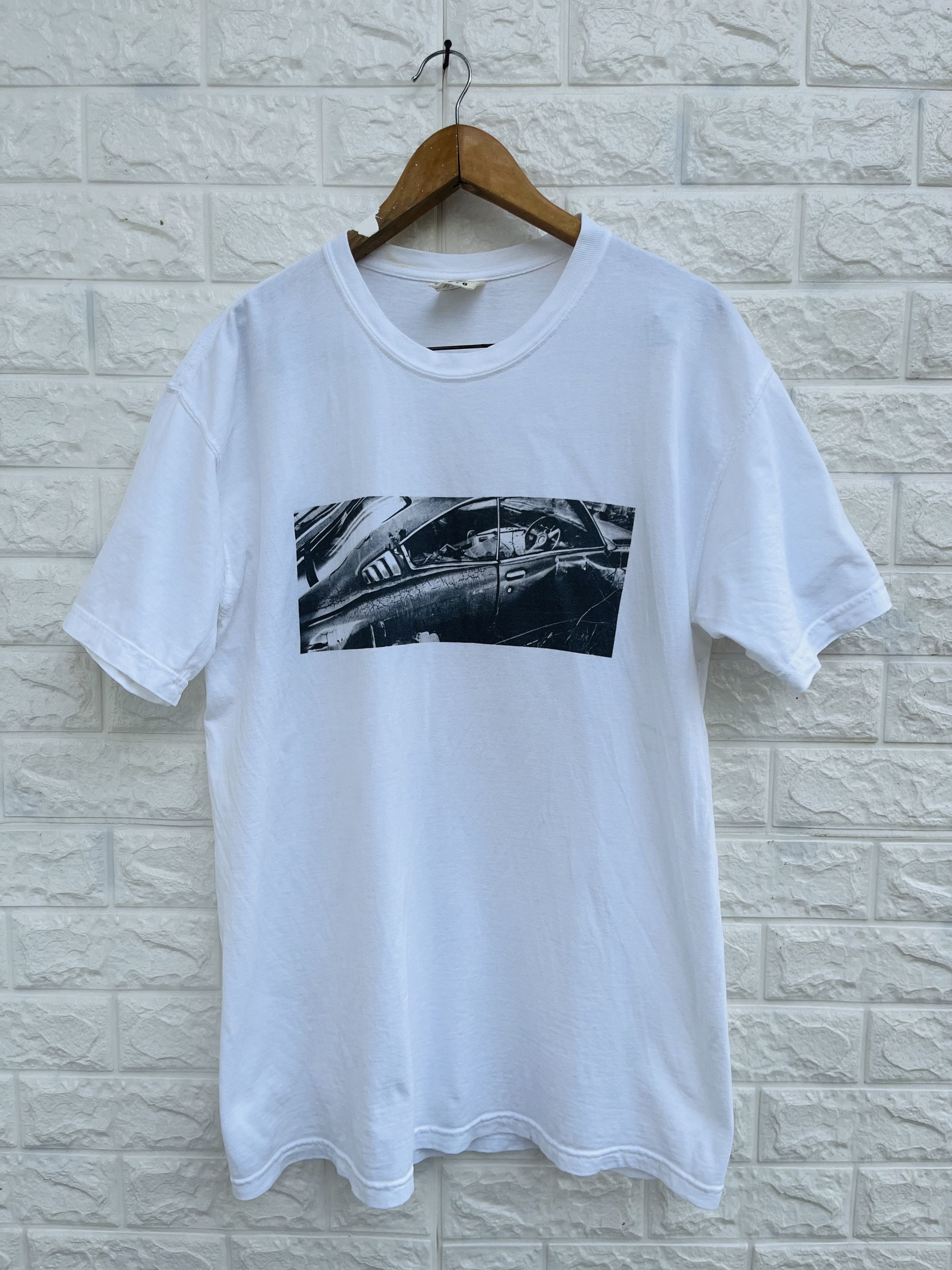 Japanese Brand × Vintage Vintage Car Hip Hop Streetwear Designer Fashion Style Shirt Size US L / EU 52-54 / 3 - 1 Thumbnail