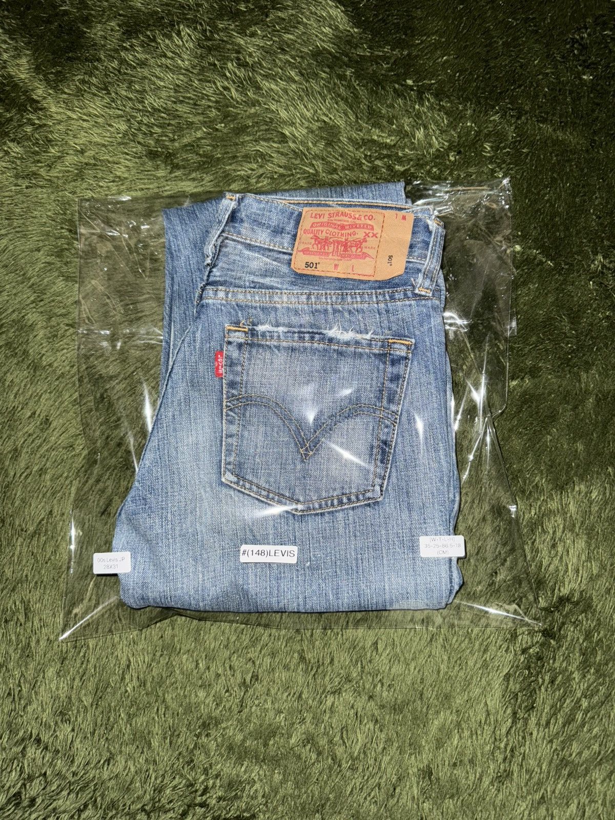 Levi's [W28/L31] Levi’s Japan 00s Original Vintage Washed Denim Size US 28 / EU 44 - 13 Thumbnail