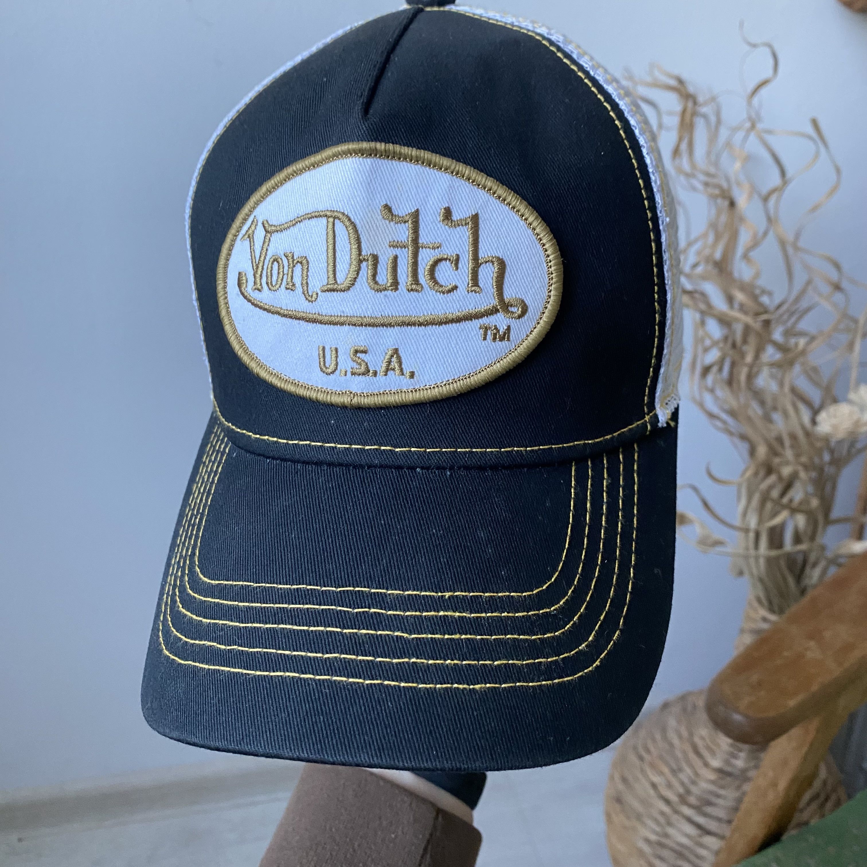 Von Dutch Y2K 2000s Von Dutch cap Trucker hat opium Size ONE SIZE - 3 Thumbnail