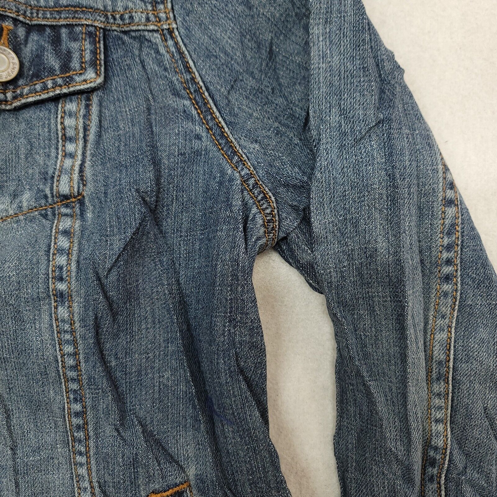 Old Navy Old Navy Casual Button Denim Jean Jacket Womens Size M Blue Size M / US 6-8 / IT 42-44 - 5 Thumbnail