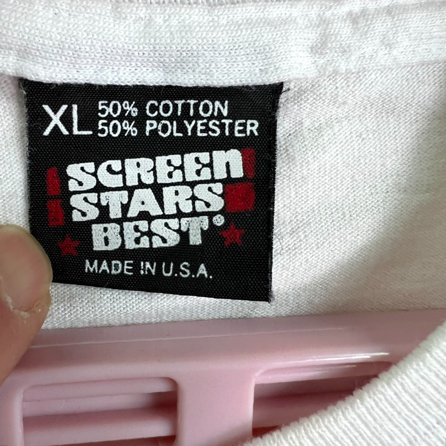 Vintage VINTAGE Screen Star Shirt Mens Adult XL White Cajun Fest 92' Madison Mississippi Tag T Shirt Size US XL / EU 56 / 4 - 3 Thumbnail