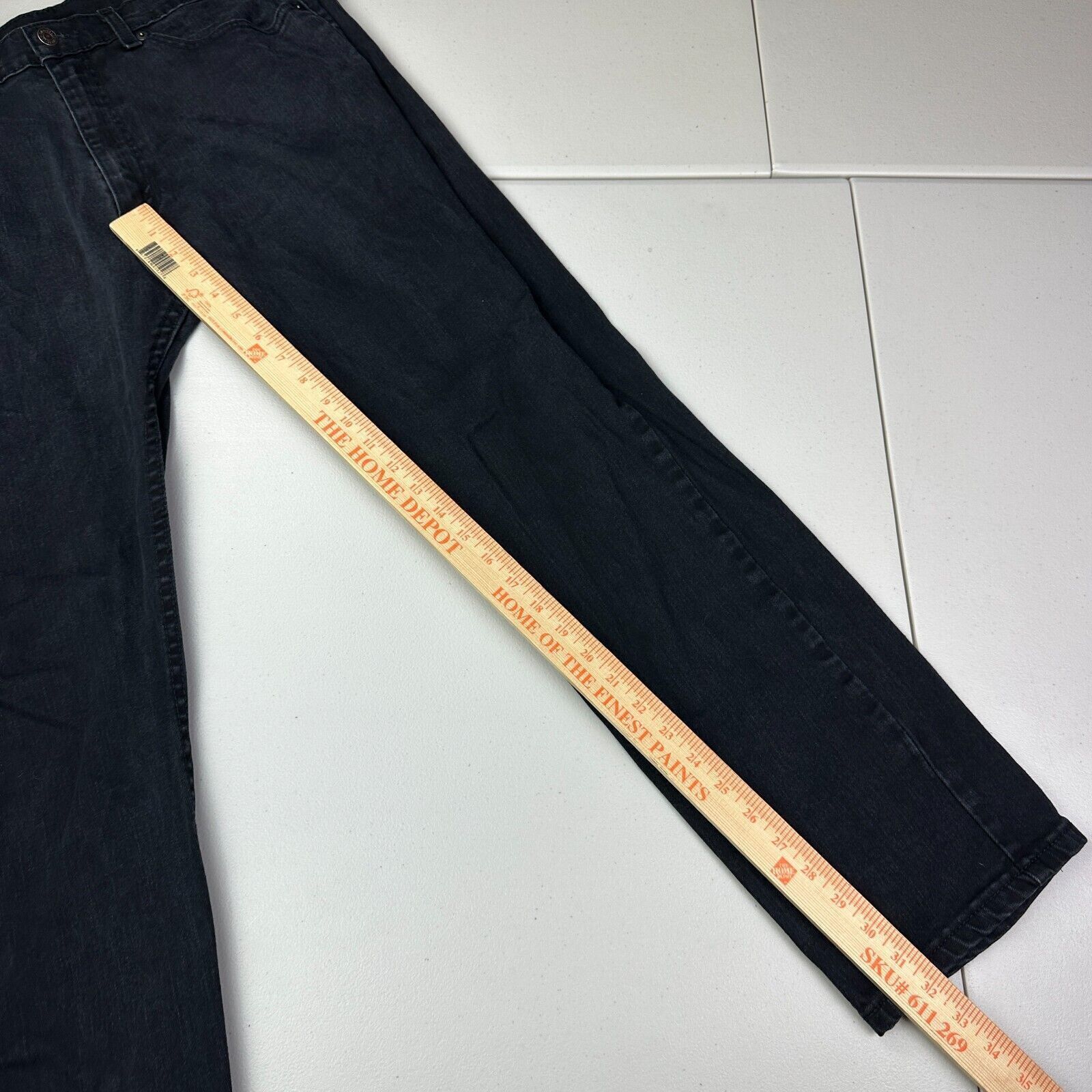 Levi's Levis 505 Regular Fit Straight Leg Jeans *Missing Button* Size US 30 / EU 46 - 11 Thumbnail