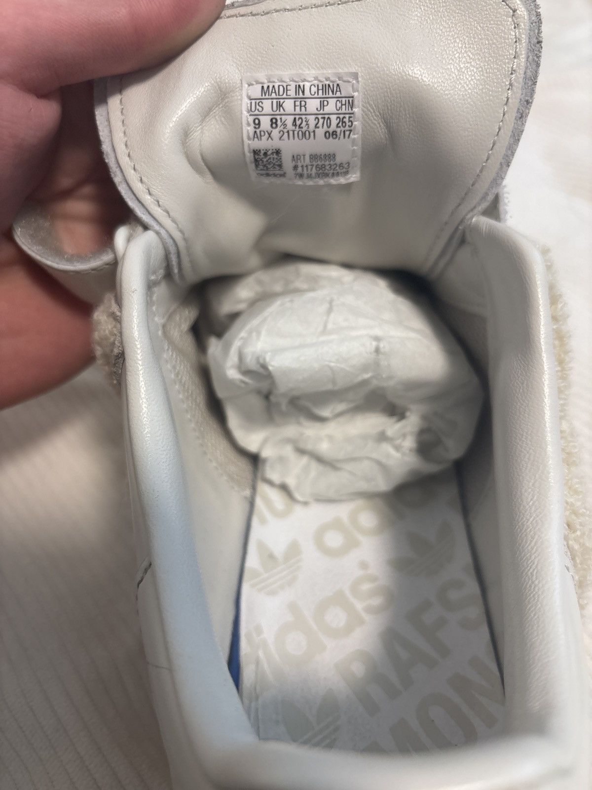 Adidas × Raf Simons Raf Simons x Stan Smith Comfort Badge Size US 9 / EU 42 - 10 Thumbnail