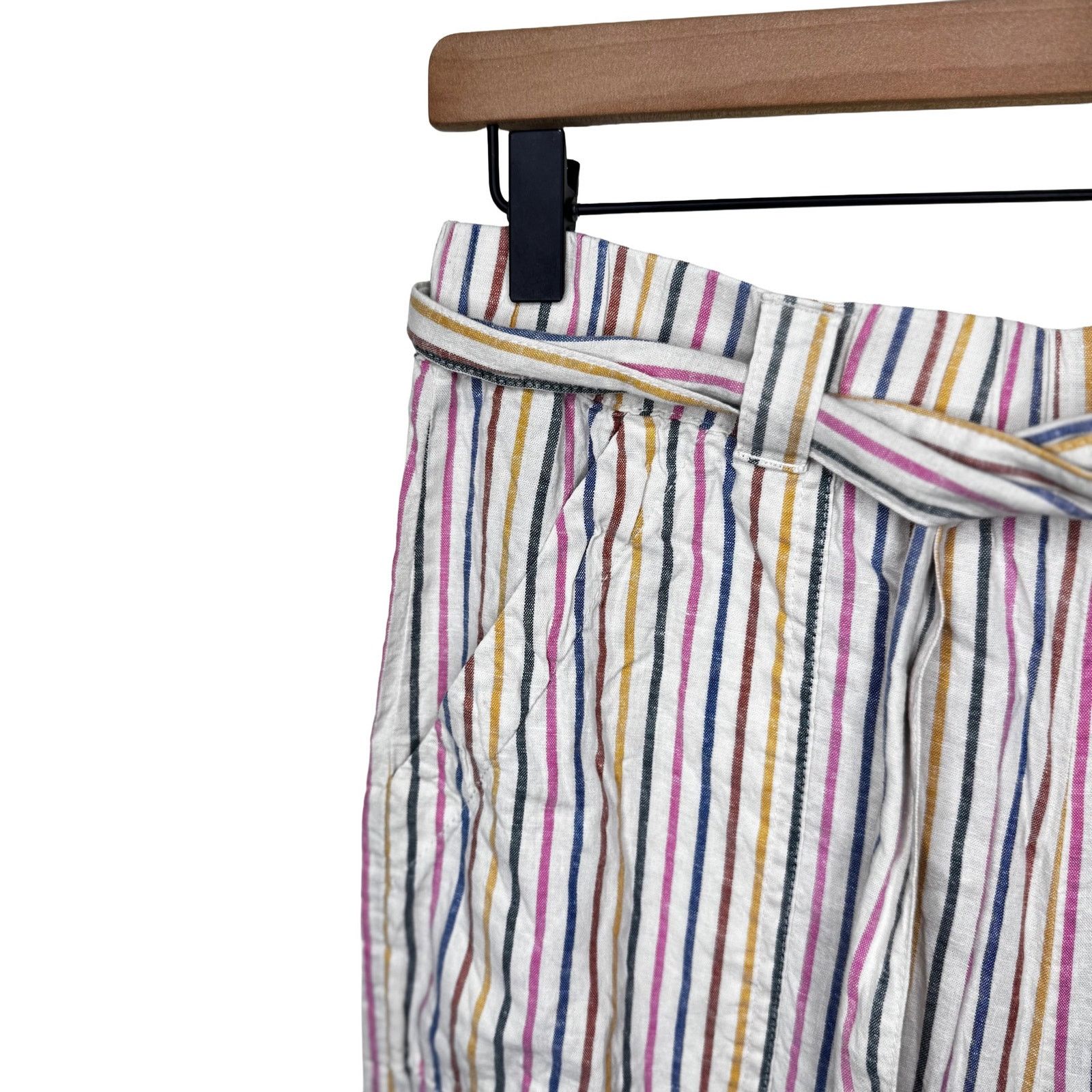 Marine Layer MARINE LAYER Striped Tank Top & Belted Pants Multicolor Med Size 28" / US 6 / IT 42 - 2 Thumbnail