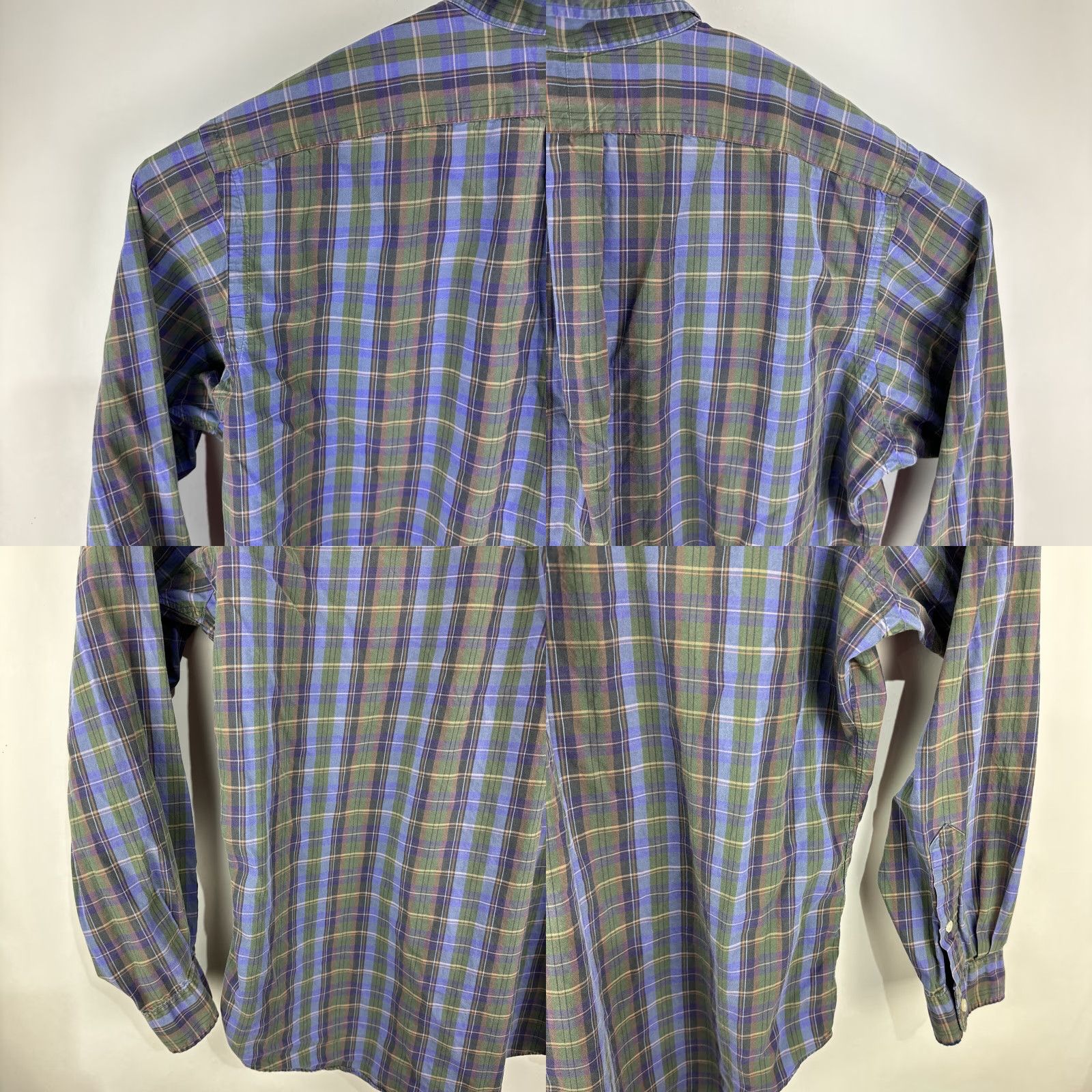 Polo Ralph Lauren VINTAGE Polo Ralph Lauren Mens Classic Fit Shirt XL Plaid Long Sleeve Button Size US XL / EU 56 / 4 - 10 Thumbnail