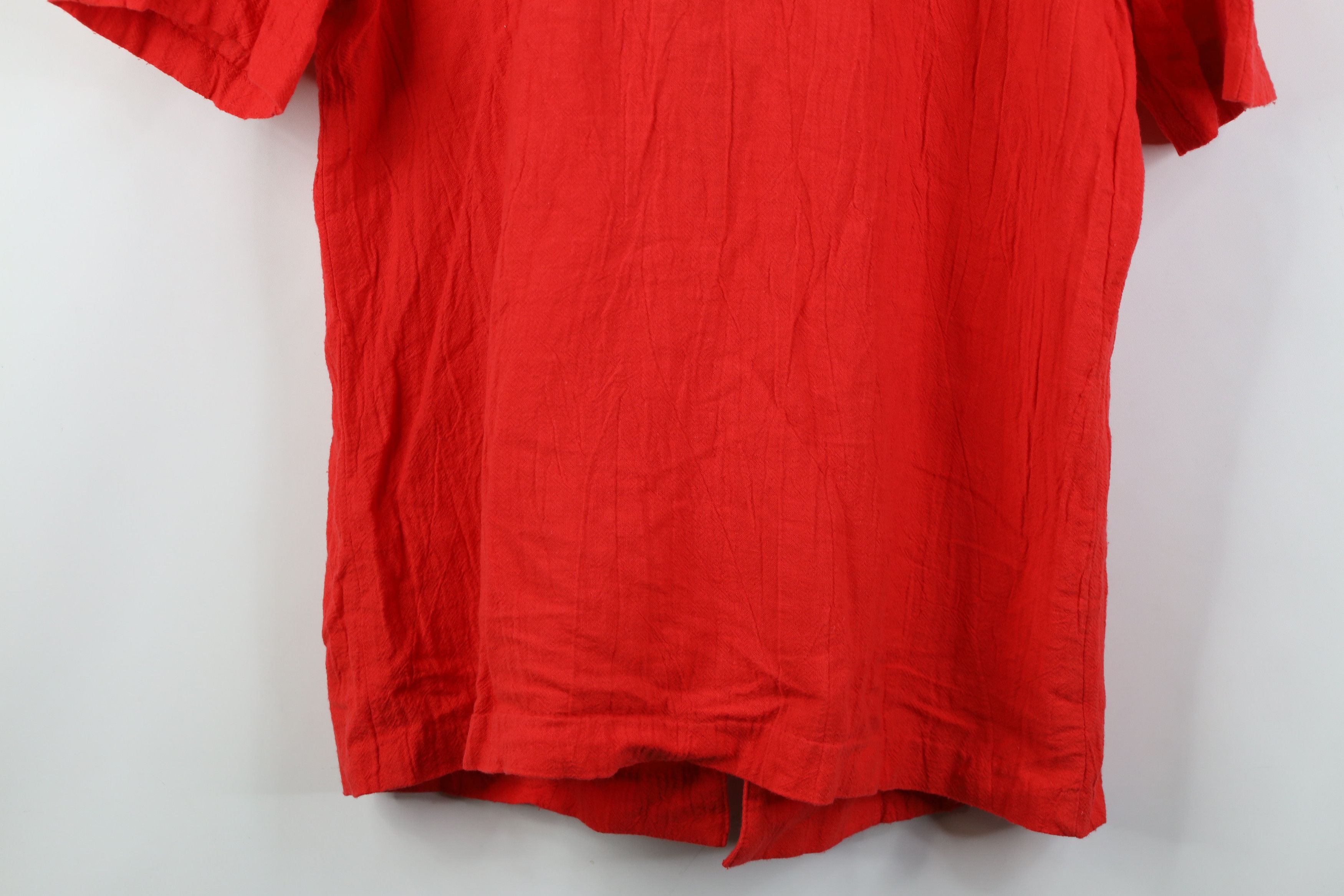 Vintage Vintage 90s Streetwear Abstract Sun Open Jacket Red USA Size M / US 6-8 / IT 42-44 - 15 Thumbnail