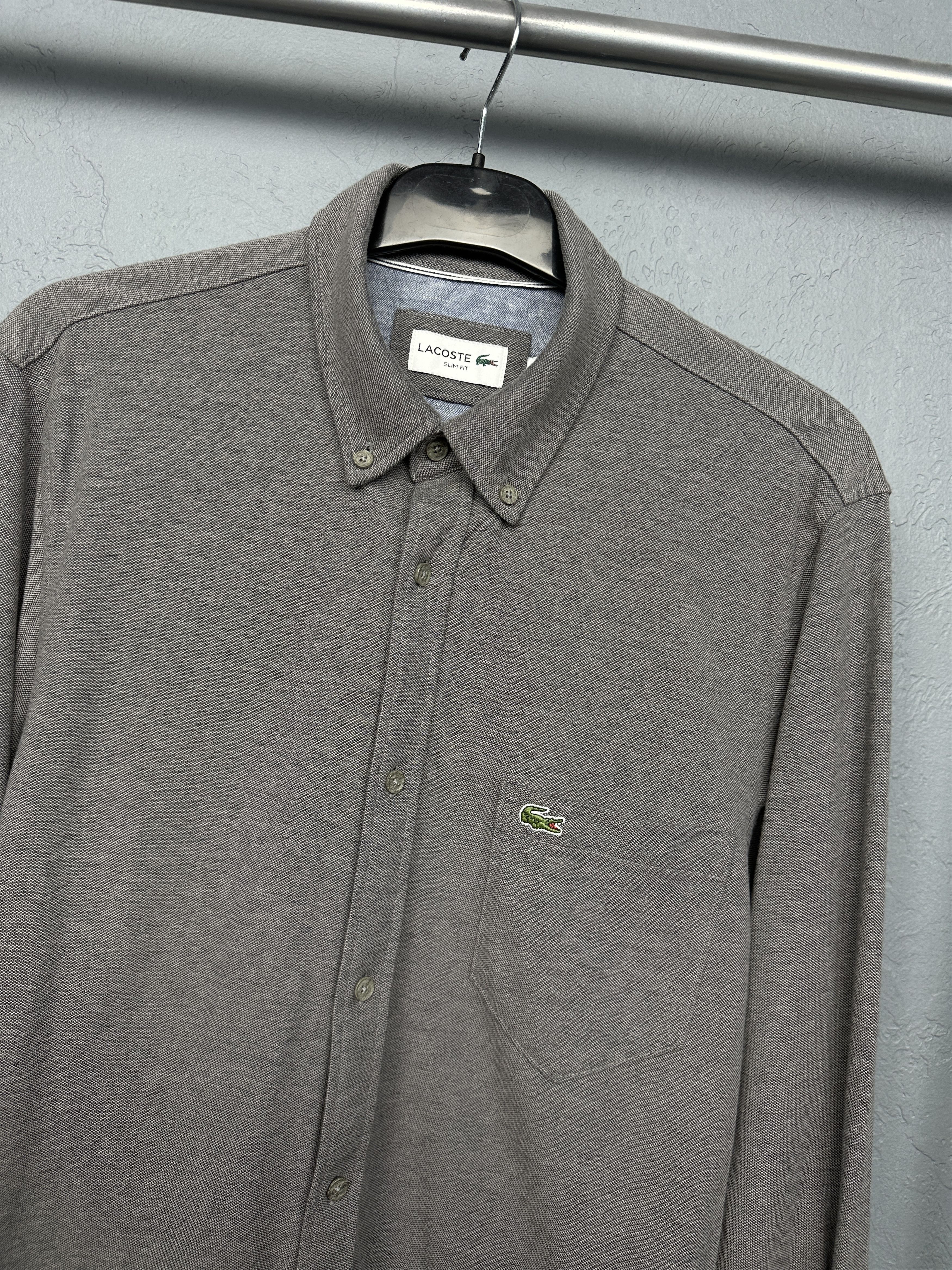 Lacoste Lacoste Mens Long Sleeve Polo Shirt Size US M / EU 48-50 / 2 - 2 Thumbnail