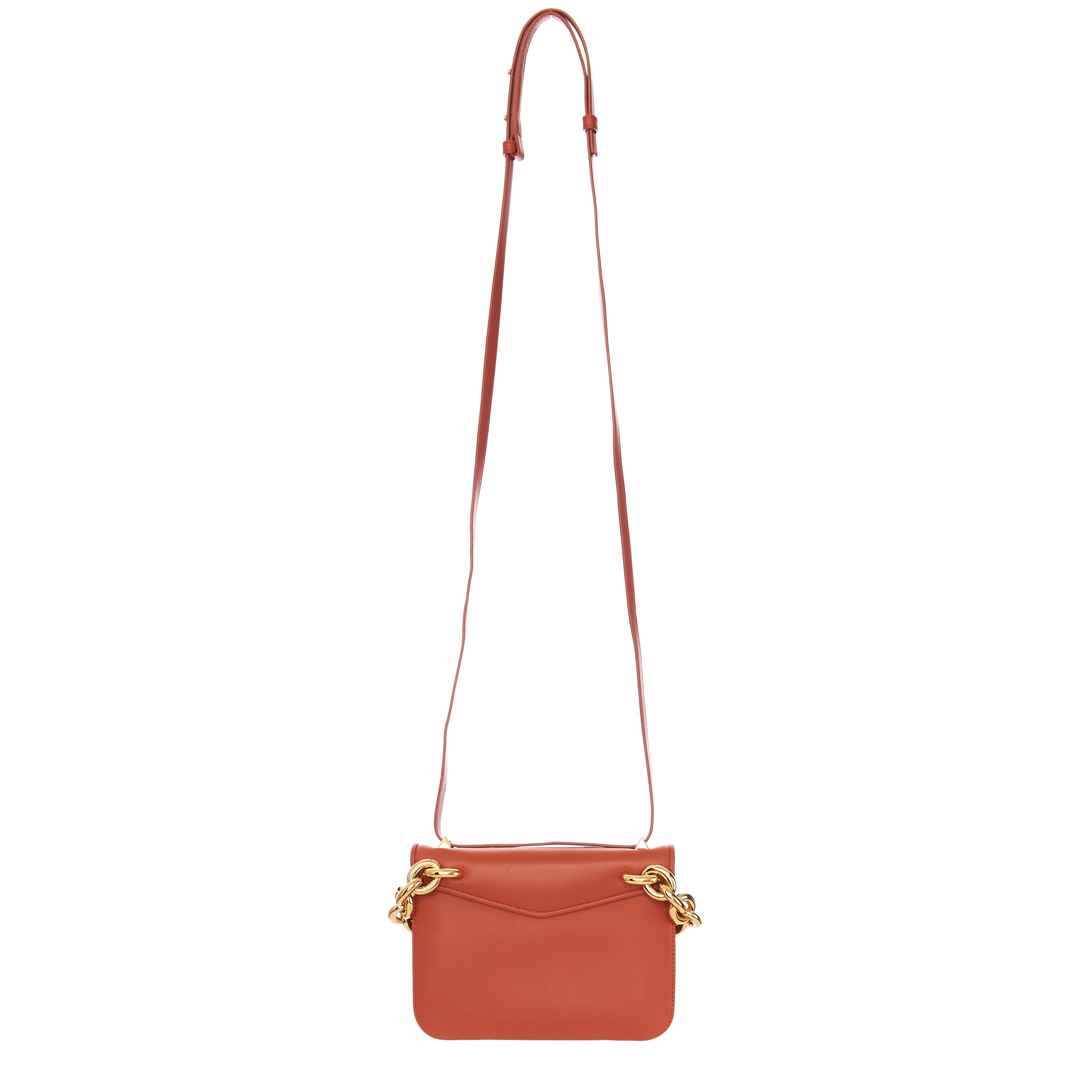 Bottega Veneta MOUNT Small Envelope Chain Bag In Maple Leather Size ONE SIZE - 3 Thumbnail