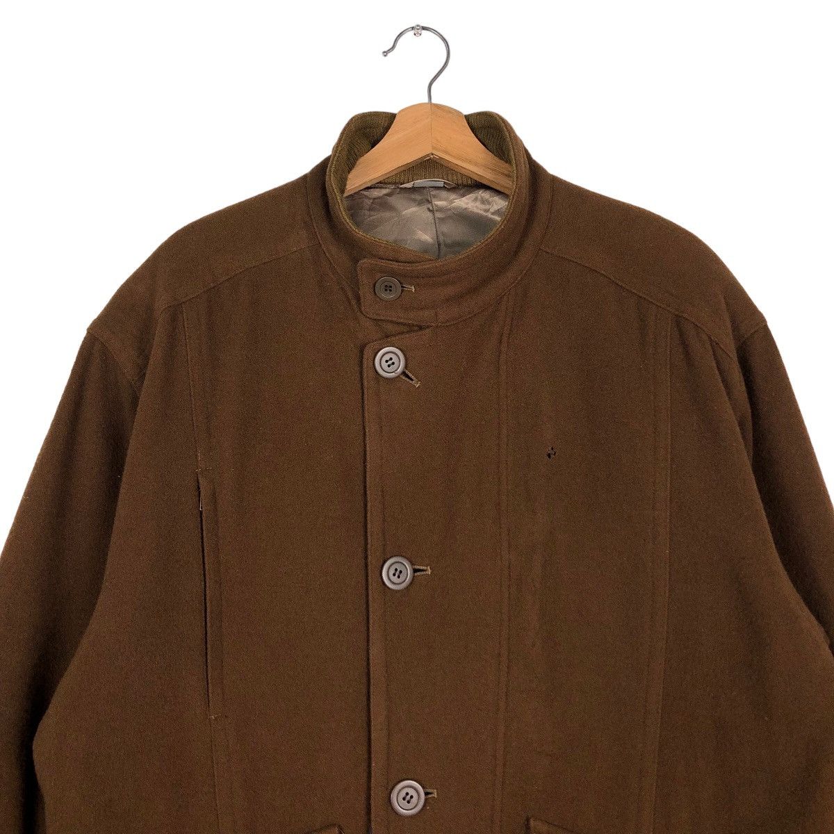 Issey Miyake 🔥VINTAGE WOOL JACKET INTERMEZZO ISSEY MIYAKE JAPAN Size US L / EU 52-54 / 3 - 3 Thumbnail