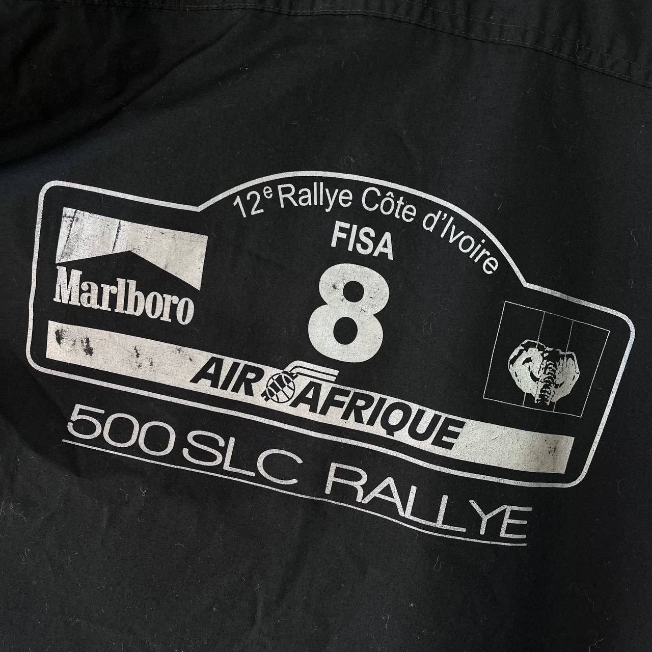 Marlboro × Mercedes-Benz 1980 Mercedes Benz 500 SLC WRC Rallye Cote d'Ivoire Shirt Size US L / EU 52-54 / 3 - 6 Thumbnail