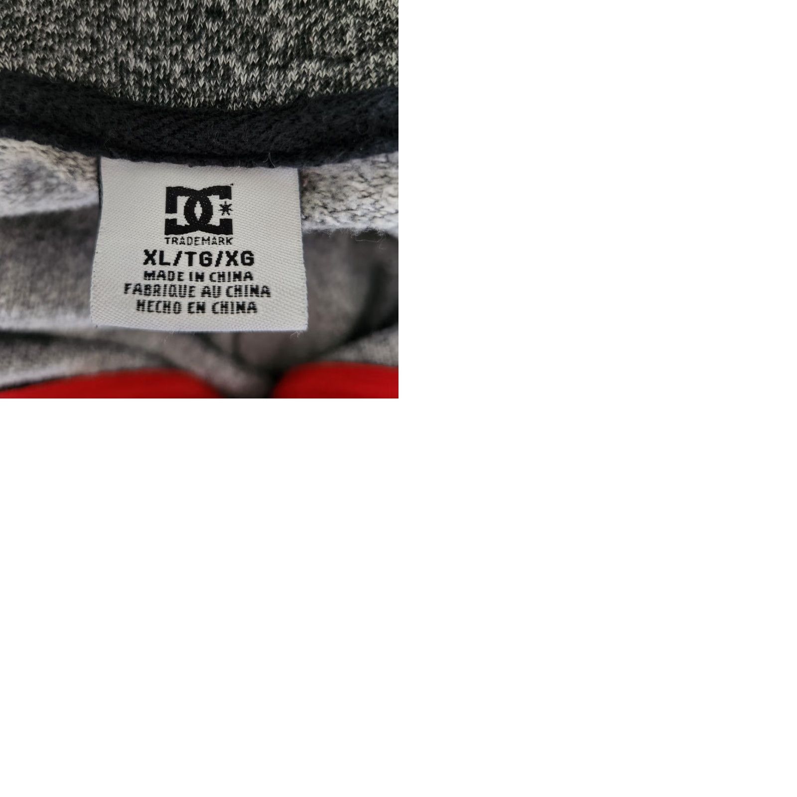 Vintage VINTAGE DC Shoes Full Zip Hoodie Mens XL Heather Gray Red Embroidered Logo Size US XL / EU 56 / 4 - 9 Thumbnail