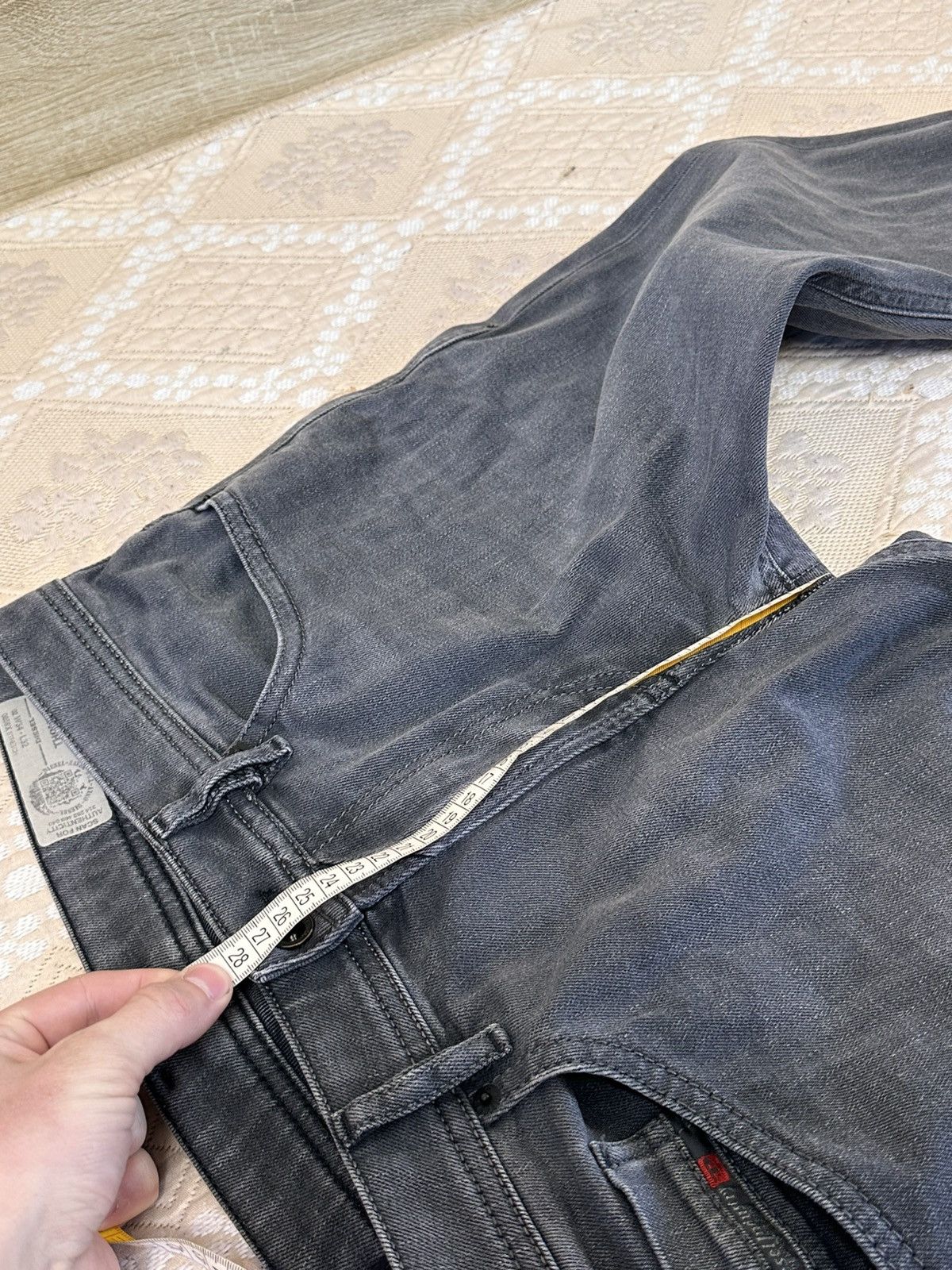 Diesel 🔥 Diesel Thommer Skinny Slim Stretch Washed Jeans Denim Pant Size US 34 / EU 50 - 10 Thumbnail