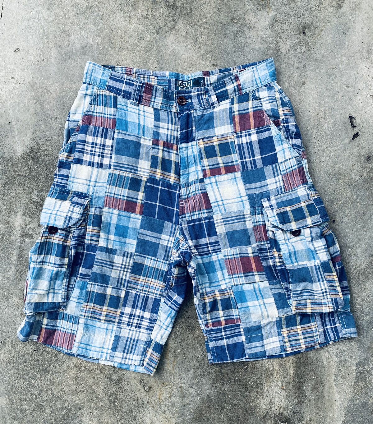 Polo Ralph Lauren Vintage 90s Polo Ralph Lauren Jorts Pants Size US 30 / EU 46 - 1 Thumbnail