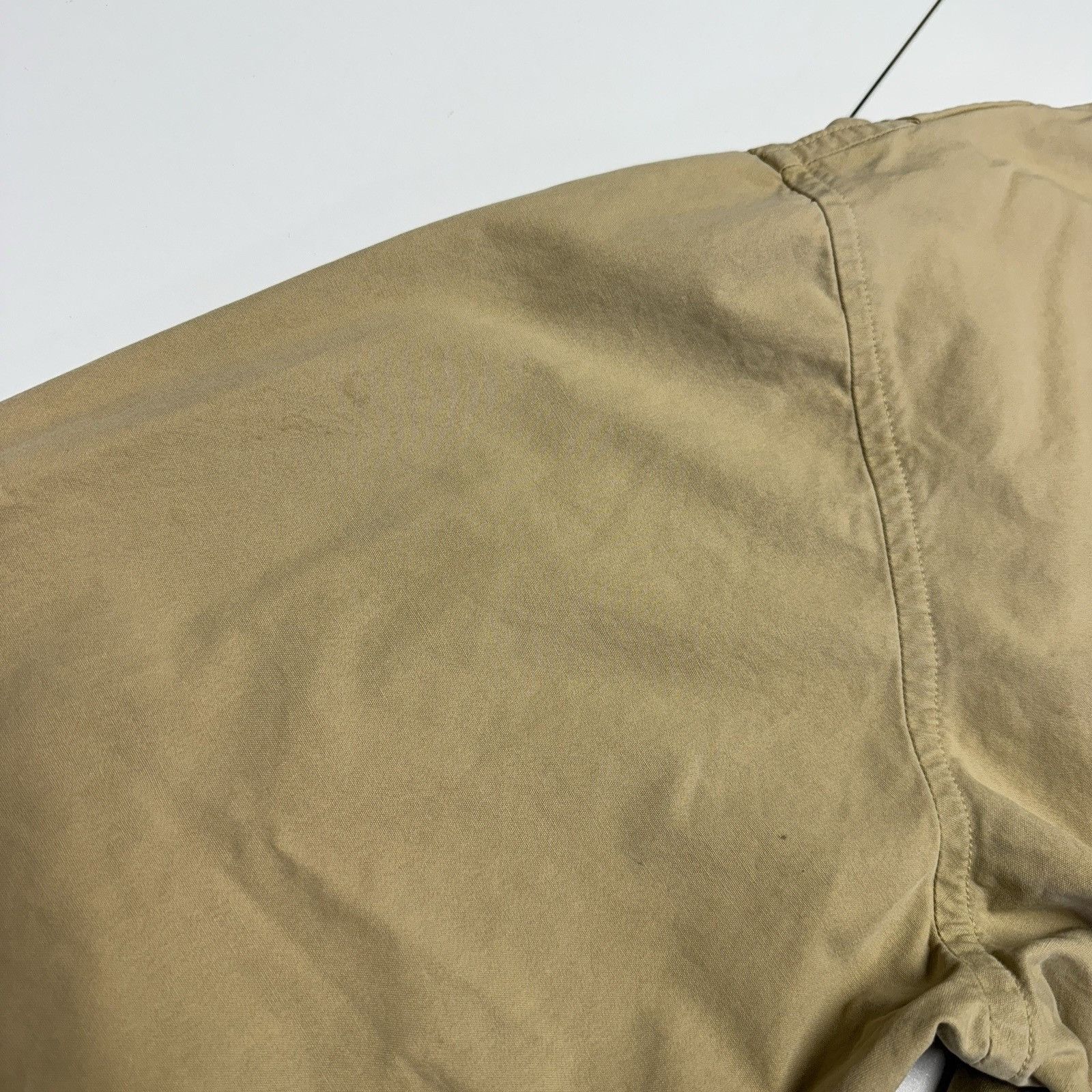 Nautica Vintage Nautica Jacket Mens Large 27x27 Beige Full Zip Colla Size US L / EU 52-54 / 3 - 9 Thumbnail