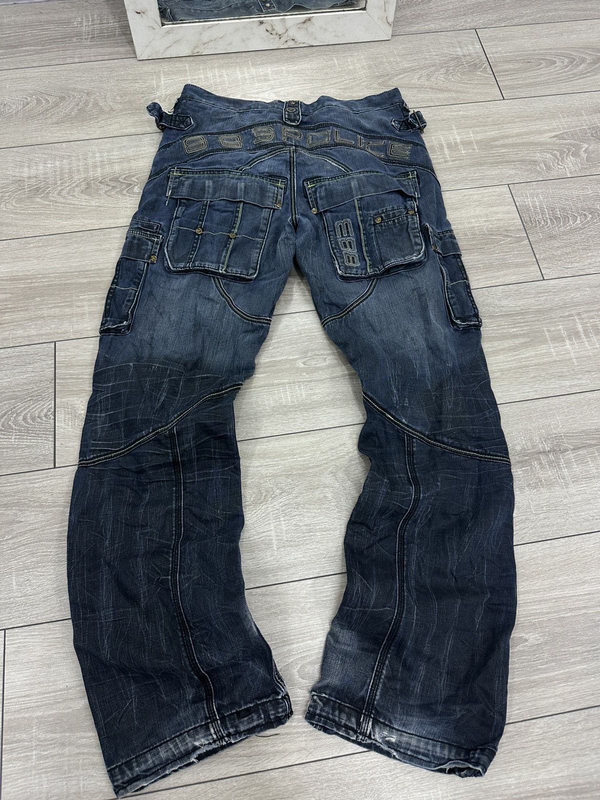 883 Police Avantgarde Y2K Vintage Jeans Flared
