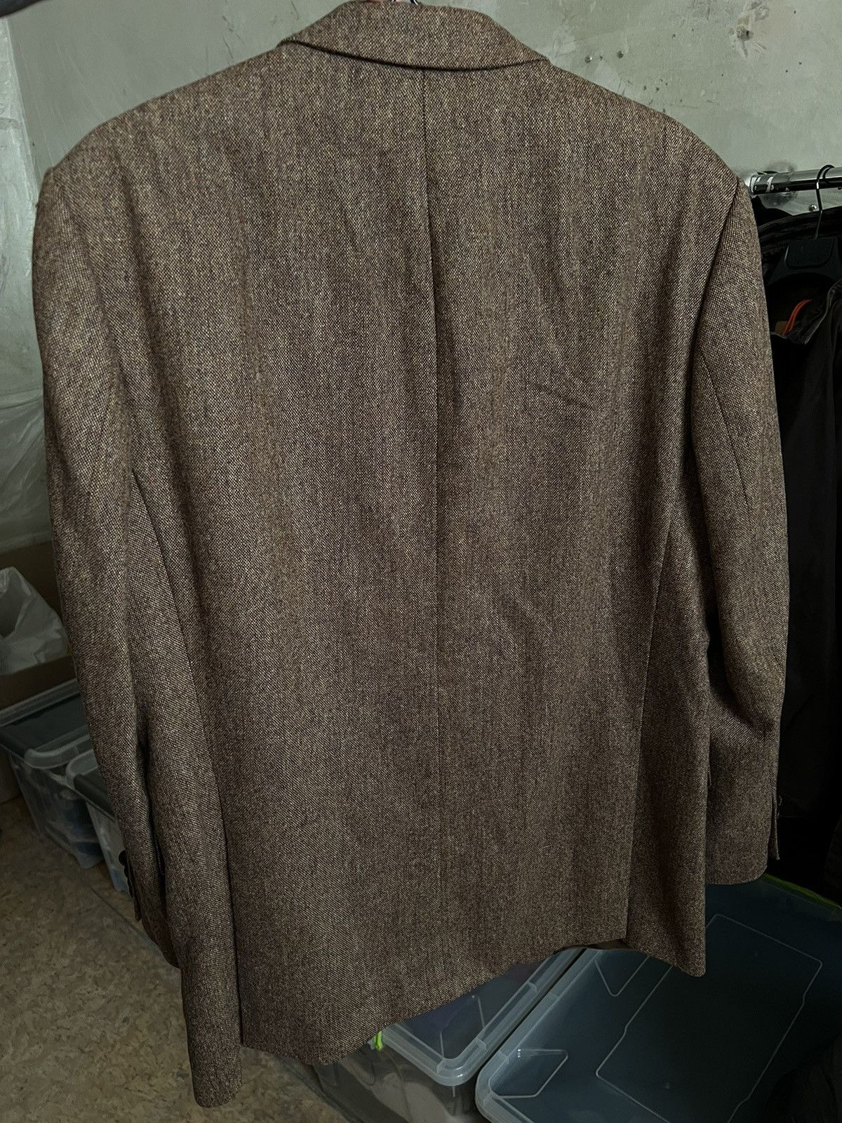 Barbour Barbour Brown Wool Blazer Jacket Tweed Size 40R - 10 Thumbnail
