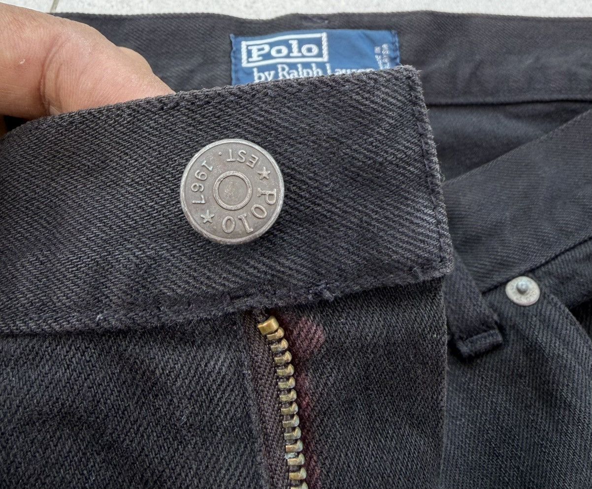 Polo Ralph Lauren 2000s PRL Polo Ralph Lauren Vintage Black Jeans Size US 32 / EU 48 - 5 Thumbnail