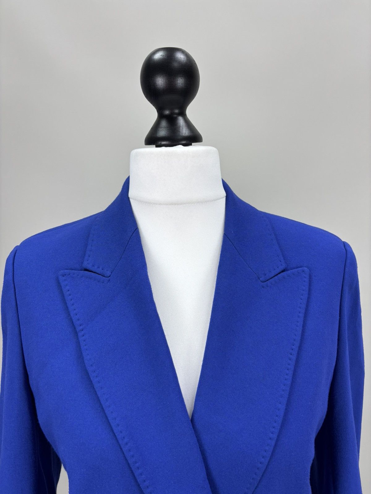 Max Mara Womens blazer Max Mara Size 10 Color Blue Size L / US 10 / IT 46 - 4 Thumbnail