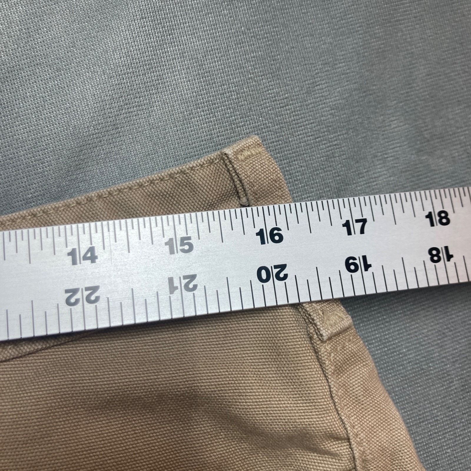 Carhartt Carhartt WB002 Bootcut Pants Womens 12x32 Golden Khaki Y2K Size 32" / US 10 / IT 46 - 4 Thumbnail