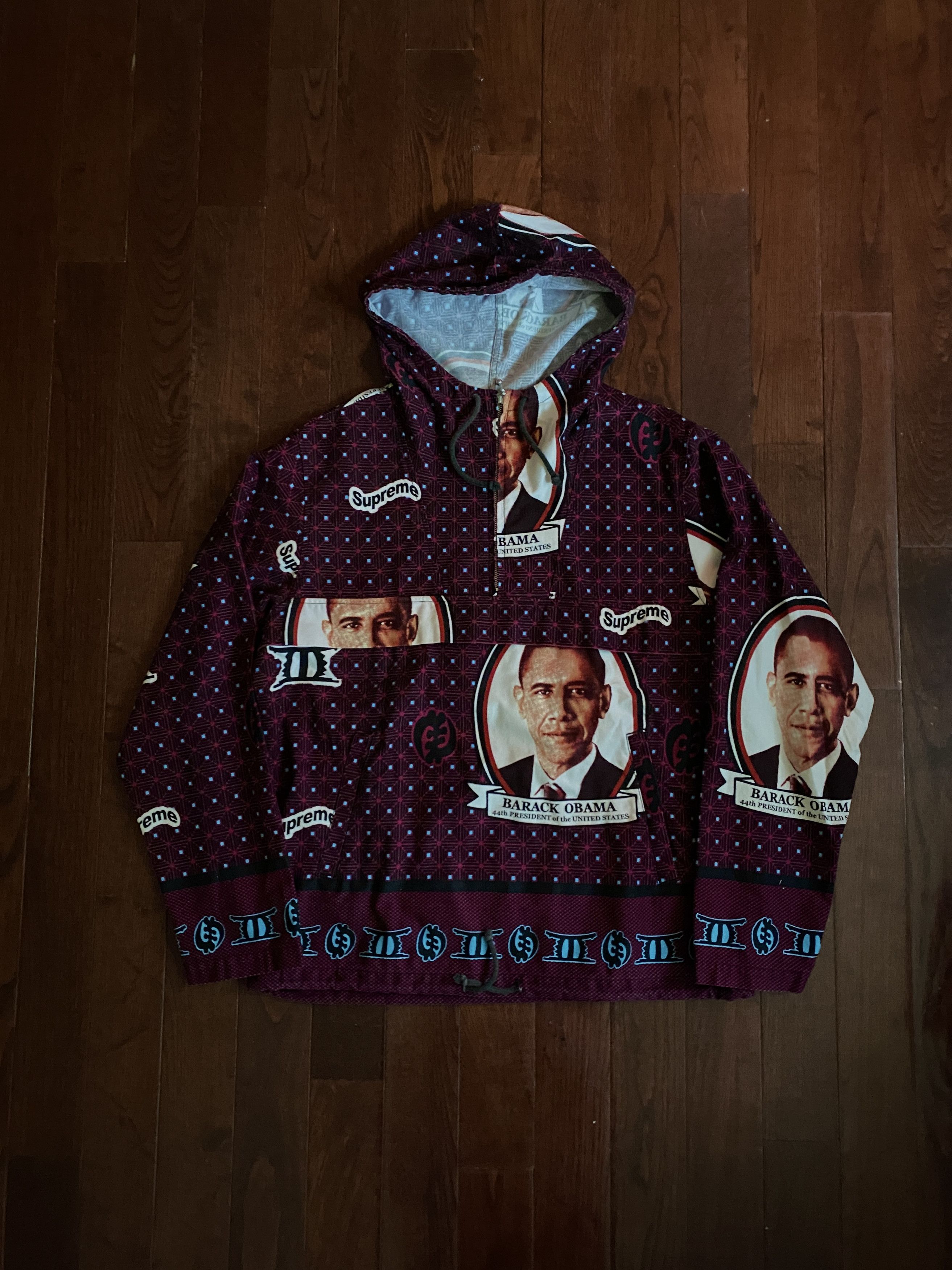 Supreme Obama Anorak SS17 Size US M / EU 48-50 / 2 - 1 Thumbnail