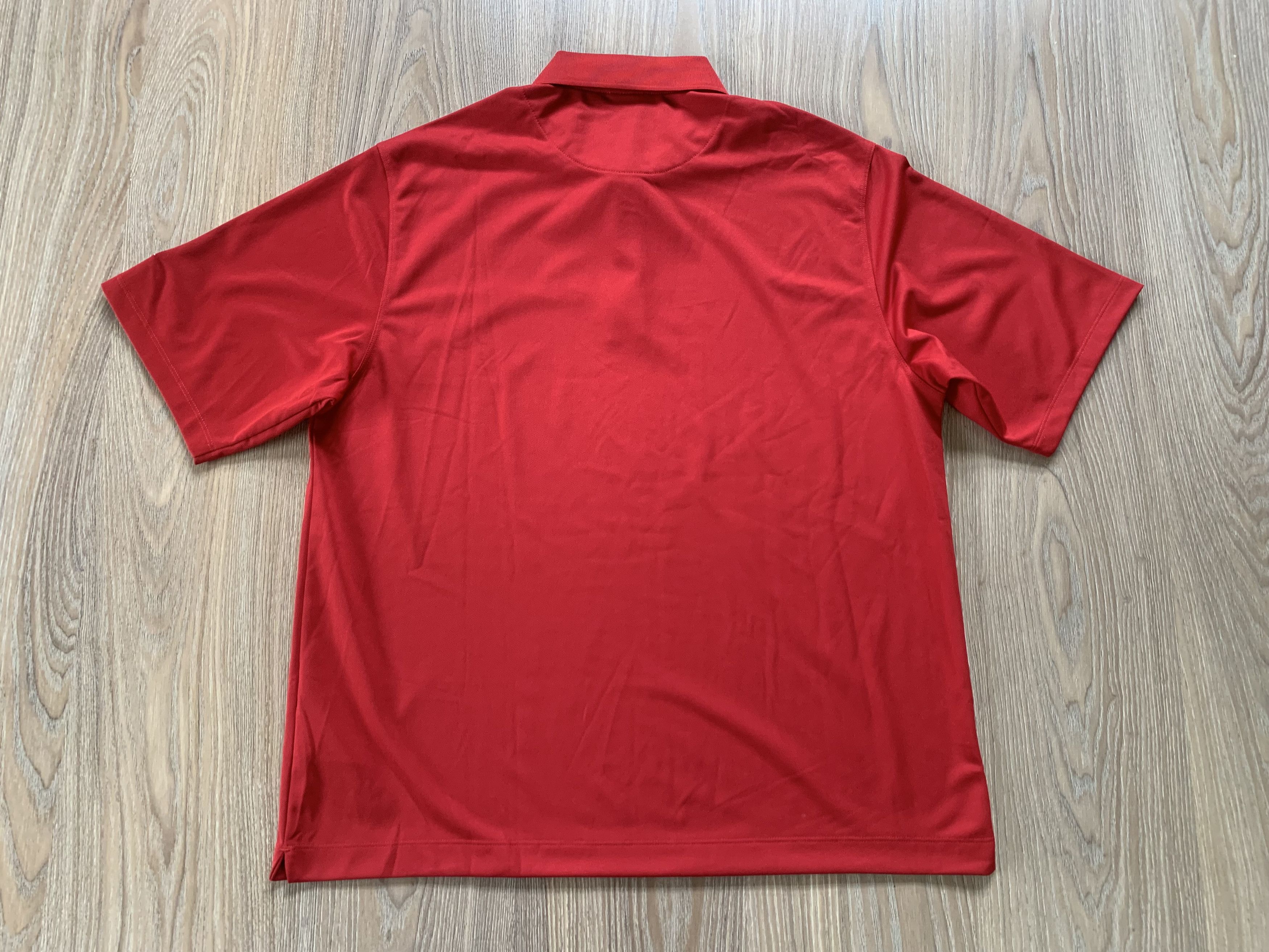 Nike Mens Nike Red Swiss Ice Hockey Polo Shirt Fit Dry Size US L / EU 52-54 / 3 - 3 Thumbnail