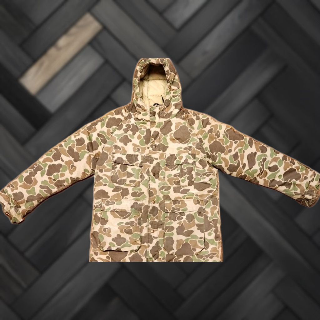 Vintage VINTAGE REDHEAD Puffer Coat FROGSKIN Camo Men L Large Hunting Parka Snap Jacket Vintage Size US L / EU 52-54 / 3 - 1 Thumbnail