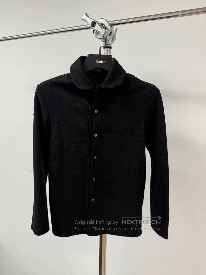 Comme des Garcons Comme des Garcons Small collar wool knitted sweater Size S / US 4 / IT 40 - 1 Thumbnail