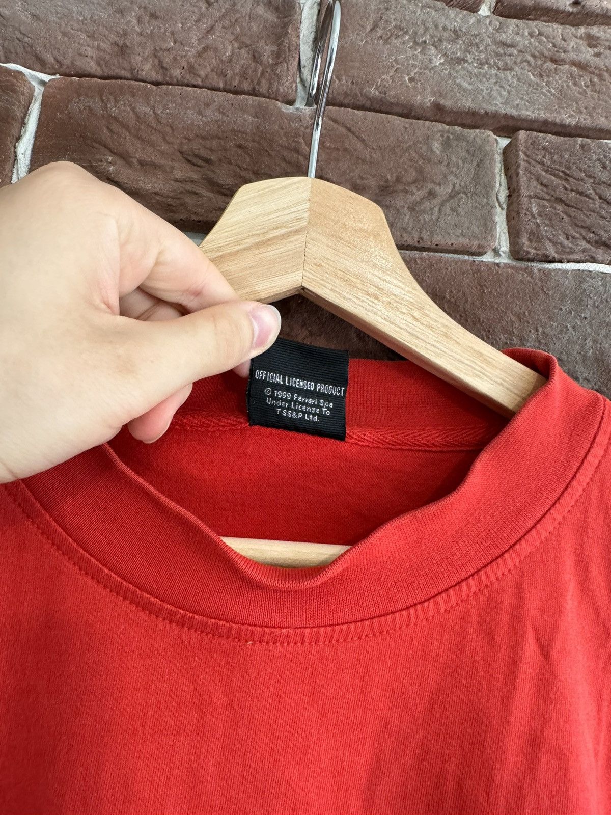 Ferrari Ferrari Vintage 90s Red Tshirt Schumacher Rare Hype Racing Size US XL / EU 56 / 4 - 8 Thumbnail