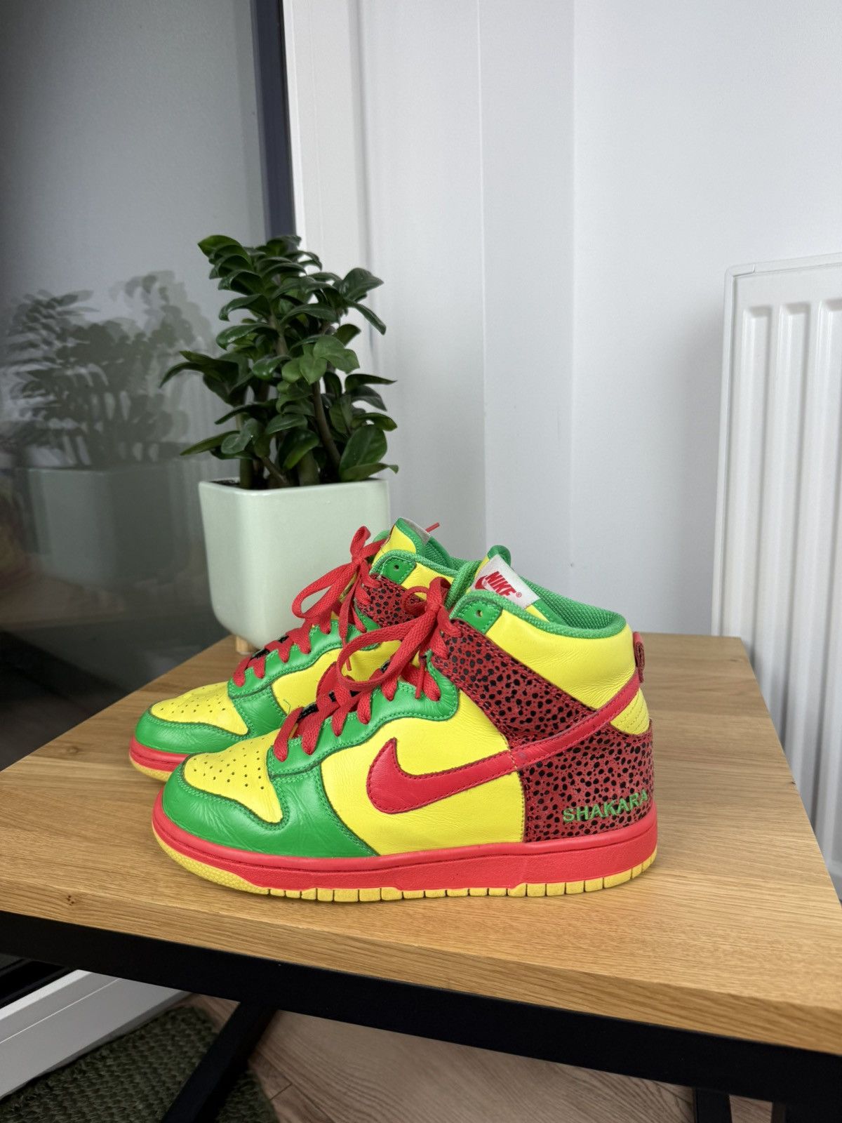 Nike Nike Dunk High Vintage y2k avant garde style shoes Size US 8 / IT 38 - 1 Thumbnail