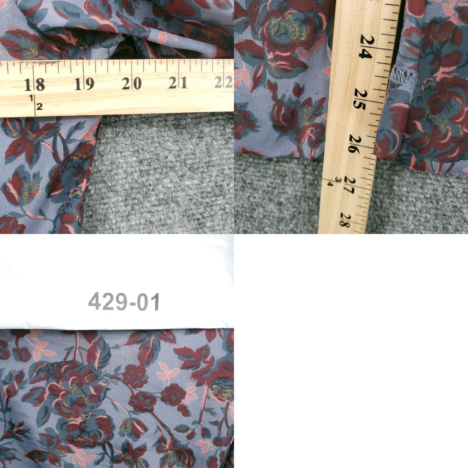 Vintage Leslie Fay Jacket Purple Floral Button Up Buttoned Long Sleeve Womens S Small Size S / US 4 / IT 40 - 8 Thumbnail