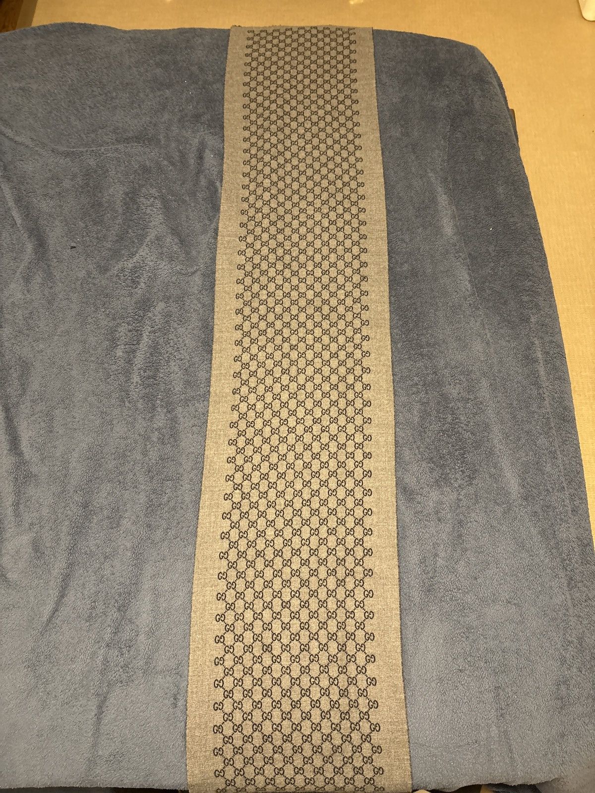 Gucci Gucci - Double jacquard GG wool scarf REVERSIBLE Size ONE SIZE - 8 Thumbnail
