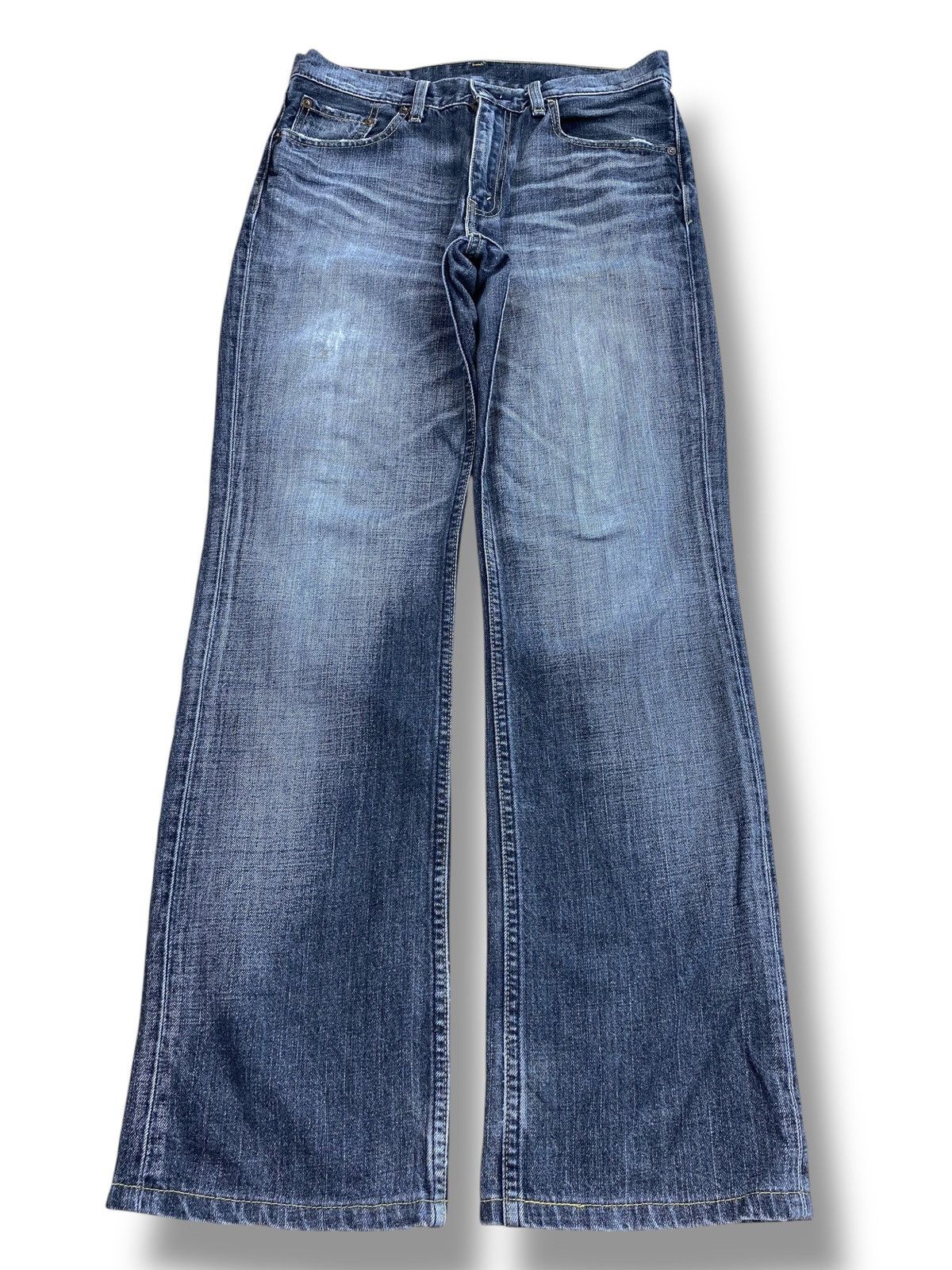 Levi's Levi’s Faded Wash Whiskers Style Flare Jeans Size US 30 / EU 46 - 1 Thumbnail