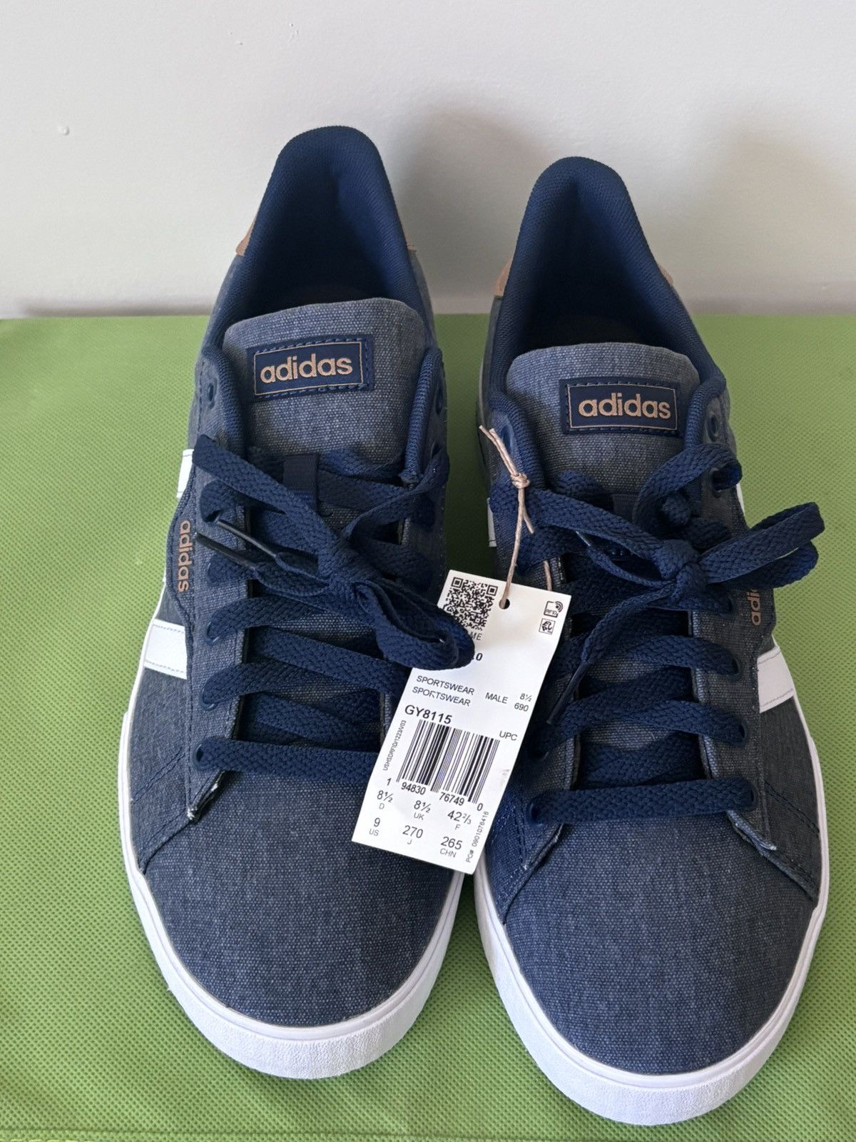 Adidas Adidas Men's Daily Denim Size 9 Size US 9 / EU 42 - 2 Thumbnail