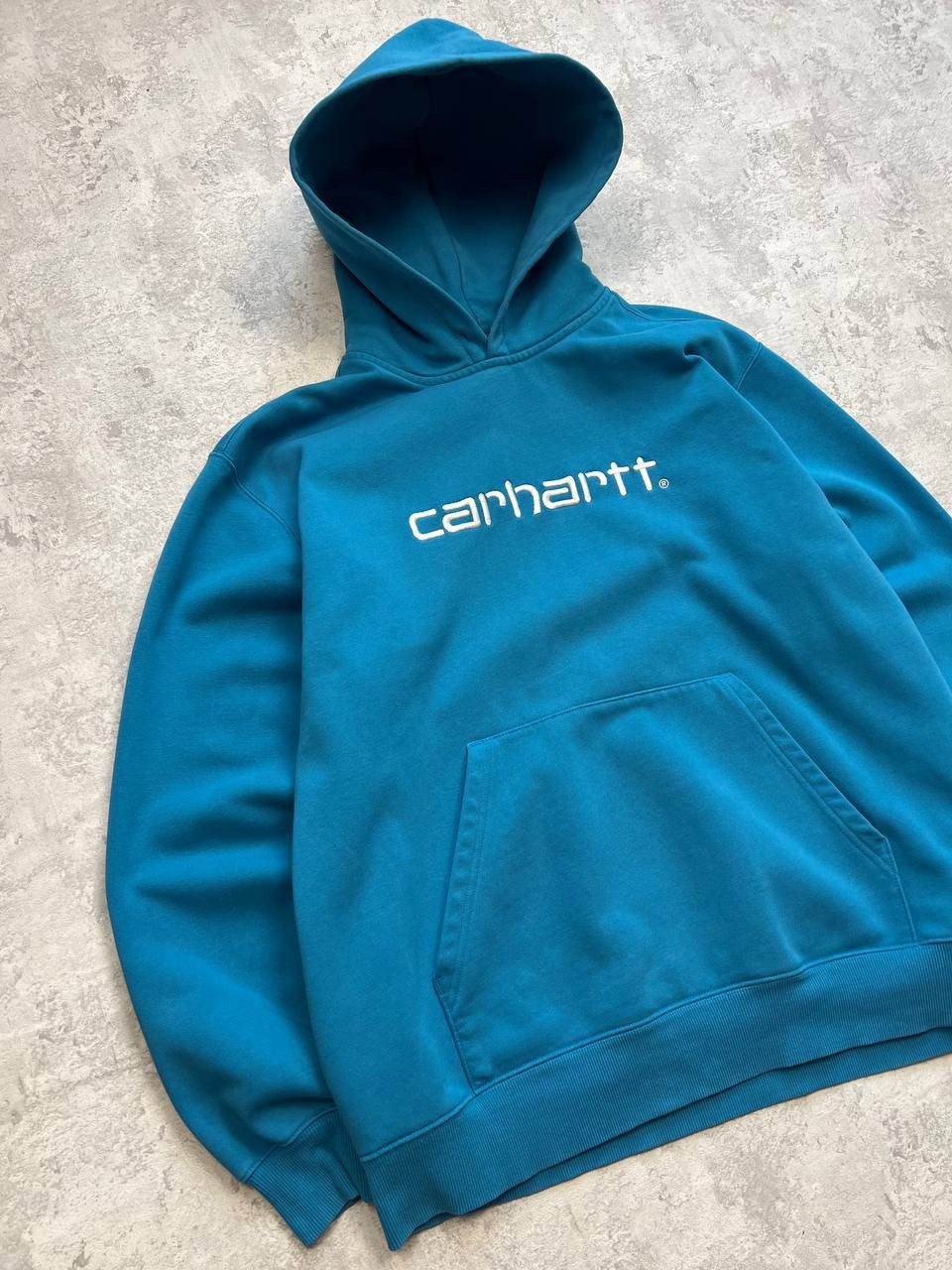 Carhartt Carhartt Y2K Sweatshirt Big Embroidered Logo Size US XL / EU 56 / 4 - 2 Thumbnail
