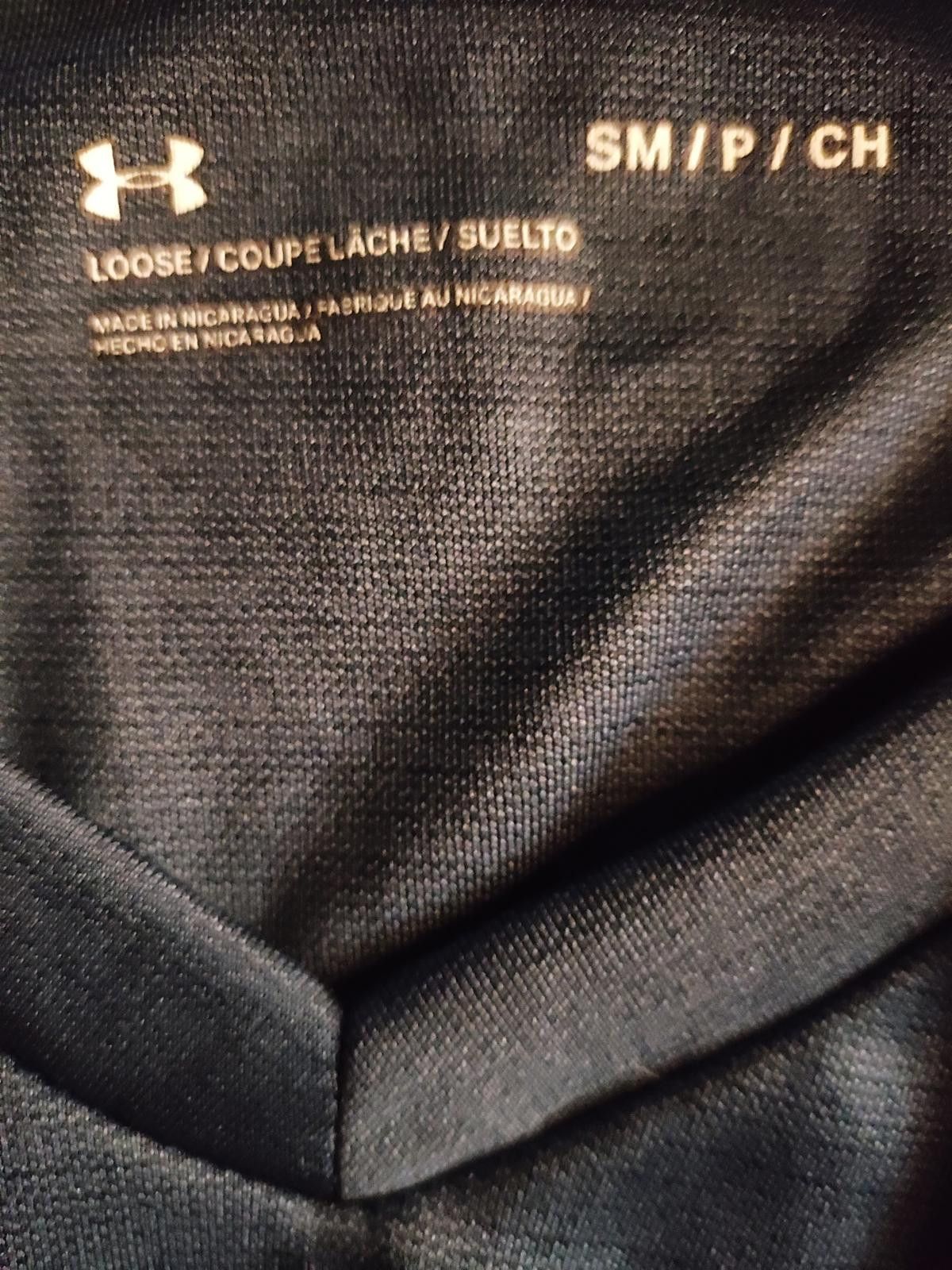 Under Armour Under Armour Youth Loose Fit Navy Blue Tee Size Small Size US S / EU 44-46 / 1 - 6 Thumbnail
