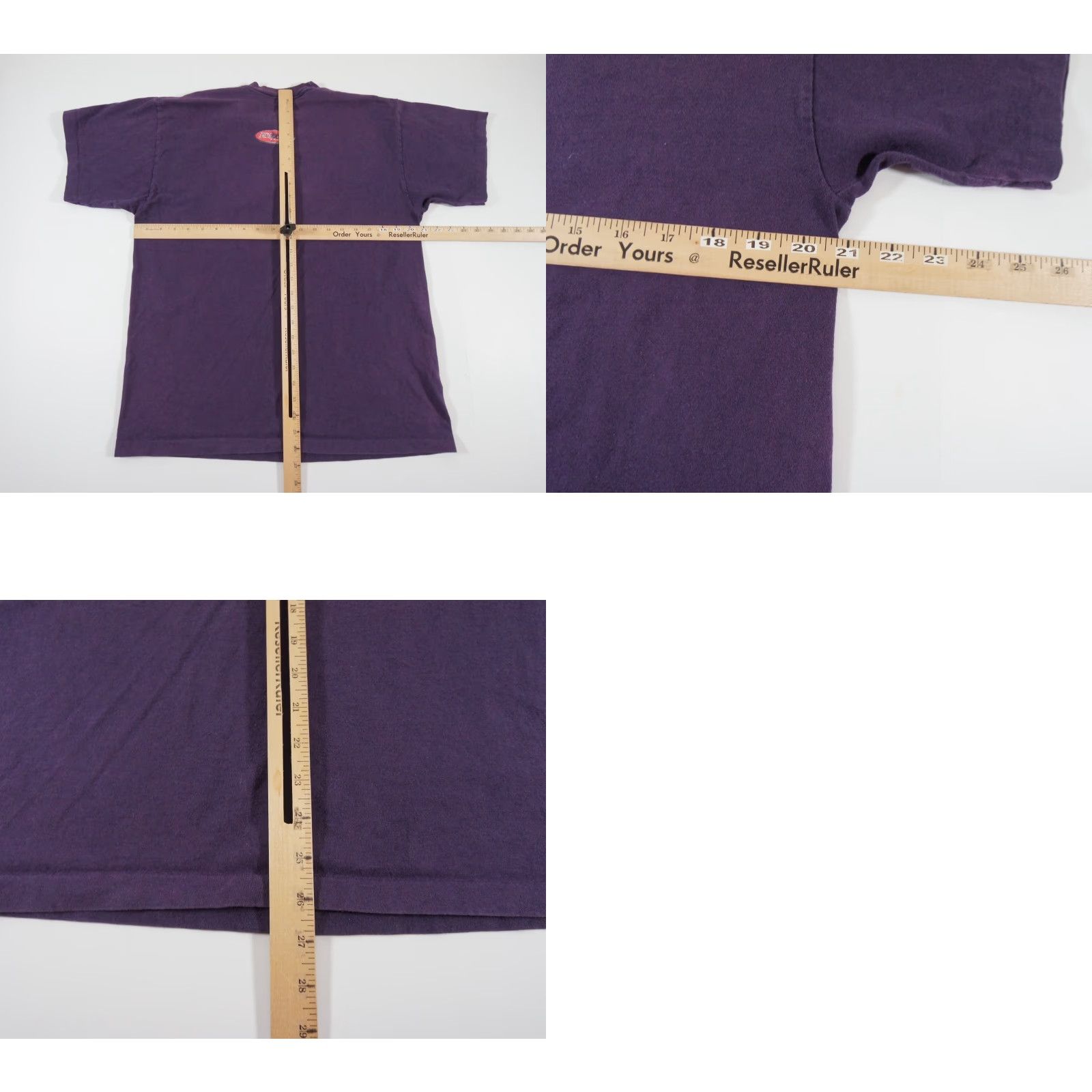 J Brand VINTAGE Dog Fish Men's T-Shirt Large Purple 90s Logo Graphic Short Sleeve Knit Cotton All Seasons Size US L / EU 52-54 / 3 - 8 Thumbnail