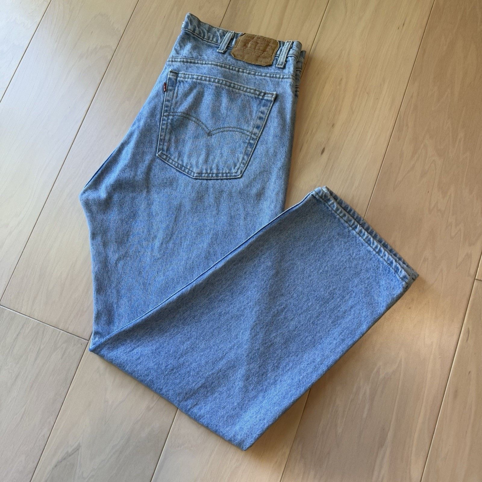 Levi's × Vintage Vintage Levis 505 Jeans 38 Blue Light Wash Made In USA 80s Size US 38 / EU 54 - 10 Thumbnail
