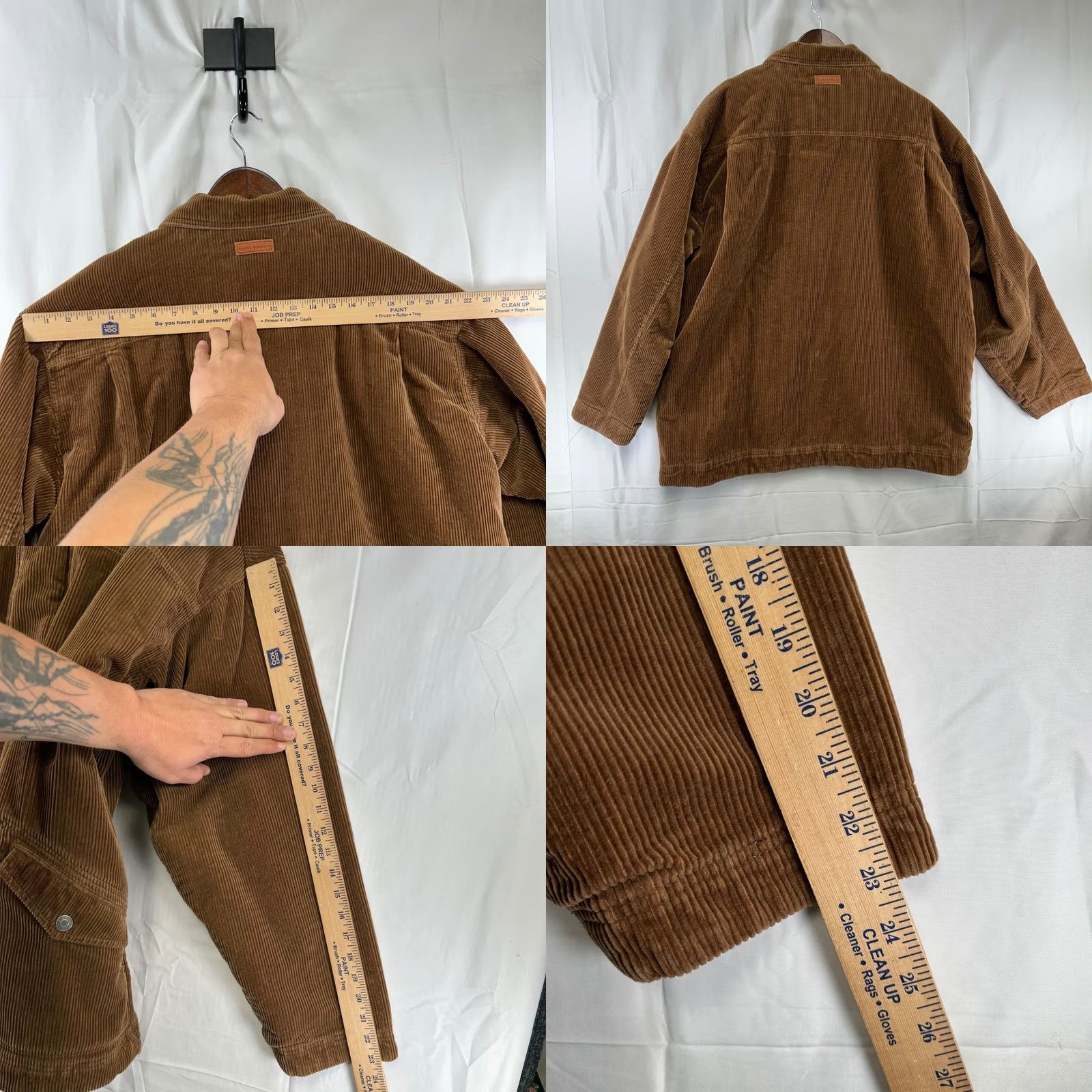 Royal Robbins Royal Robbins Corduroy Jacket Mens XL Brown Quilted Fleece Lined Field Coat Size US XL / EU 56 / 4 - 9 Thumbnail
