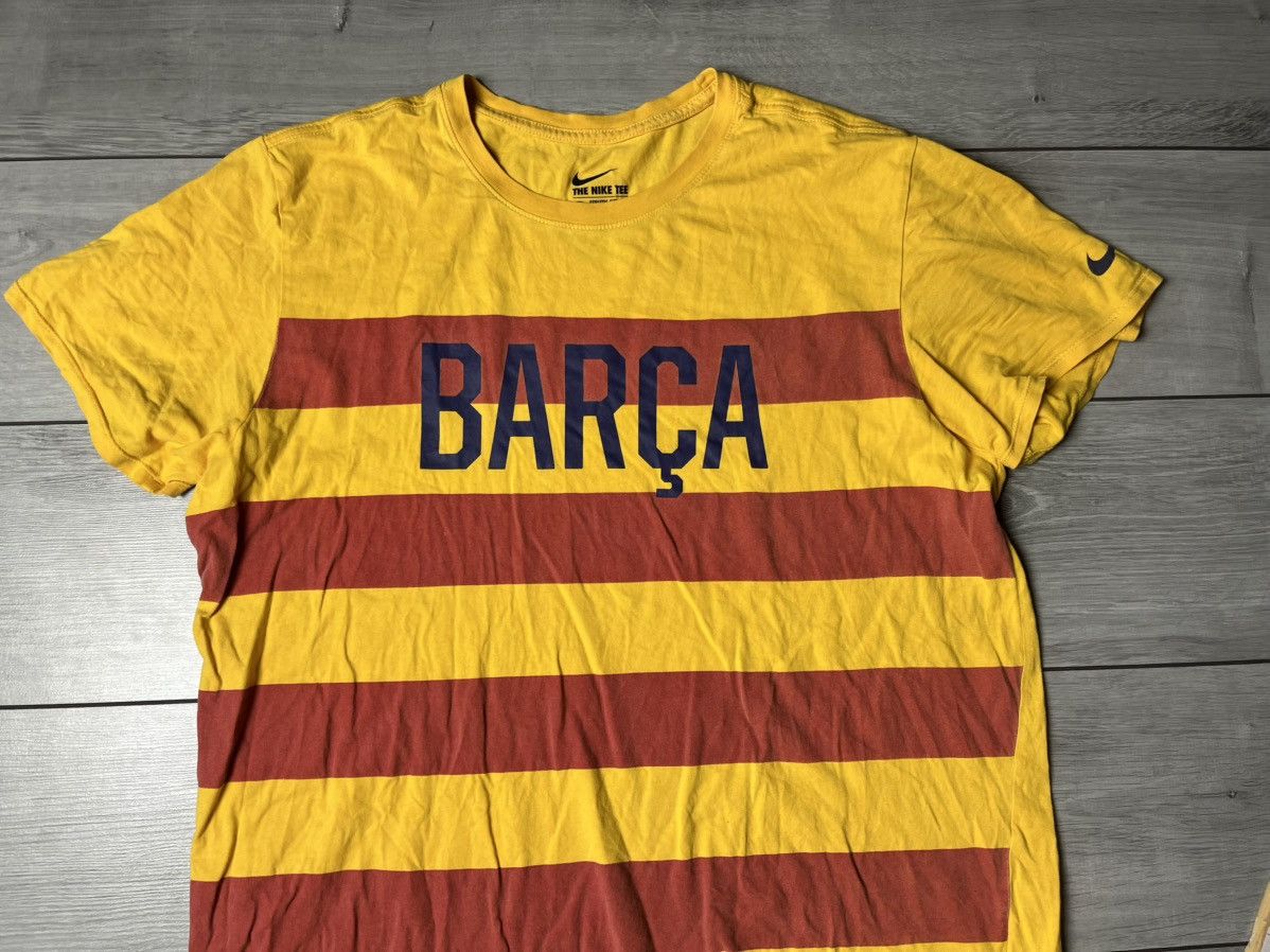Nike Nike Barcelona Tshirt soccer size XLarge Size US XL / EU 56 / 4 - 3 Thumbnail
