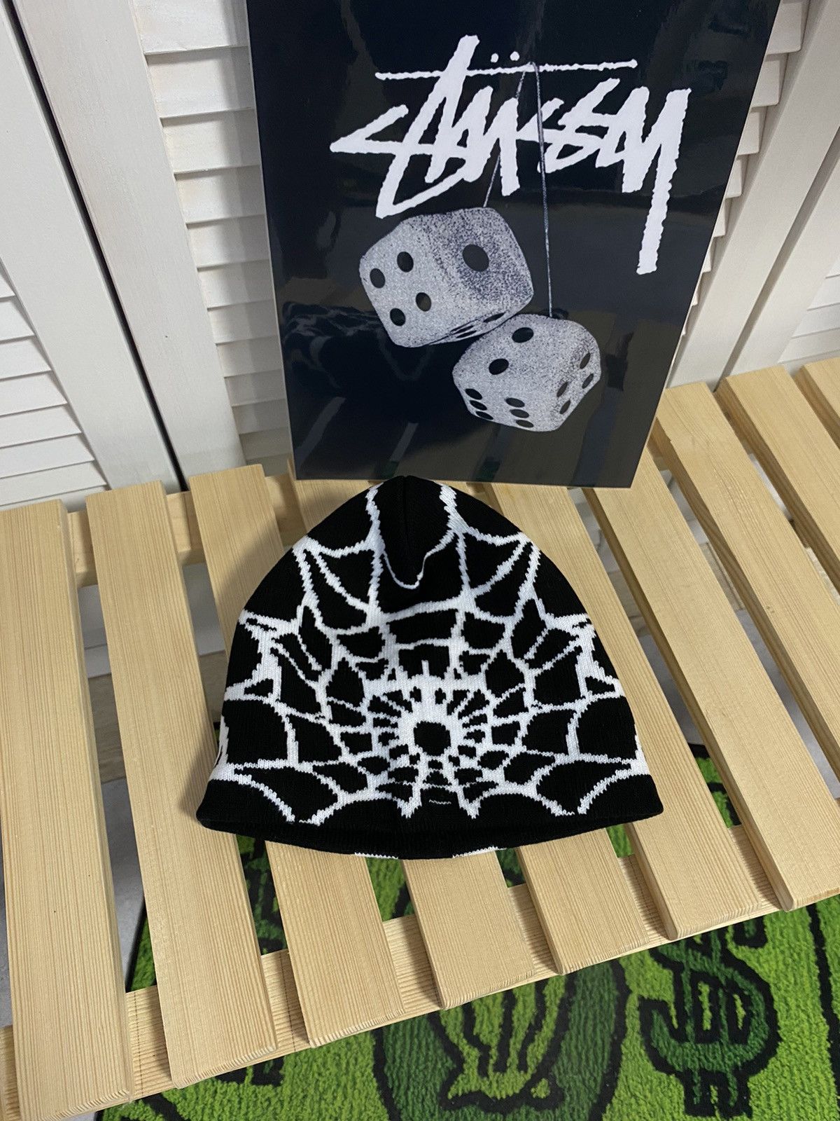 Hysteric Glamour × Japanese Brand Hype Winter Opium Avantgarde Hat Spider Web Cobweb Spyder Size ONE SIZE - 4 Thumbnail