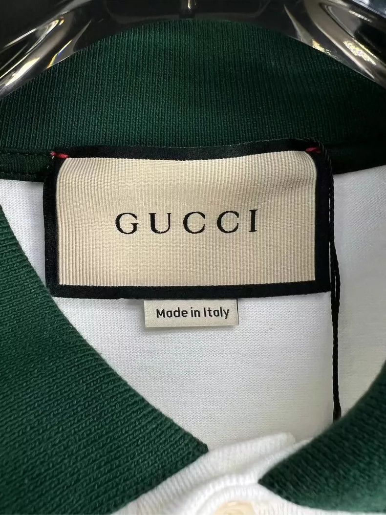 Gucci GUCCI Striped Knit Short Sleeve Polo Shirt-2506 Size US XXL / EU 58 / 5 - 3 Thumbnail